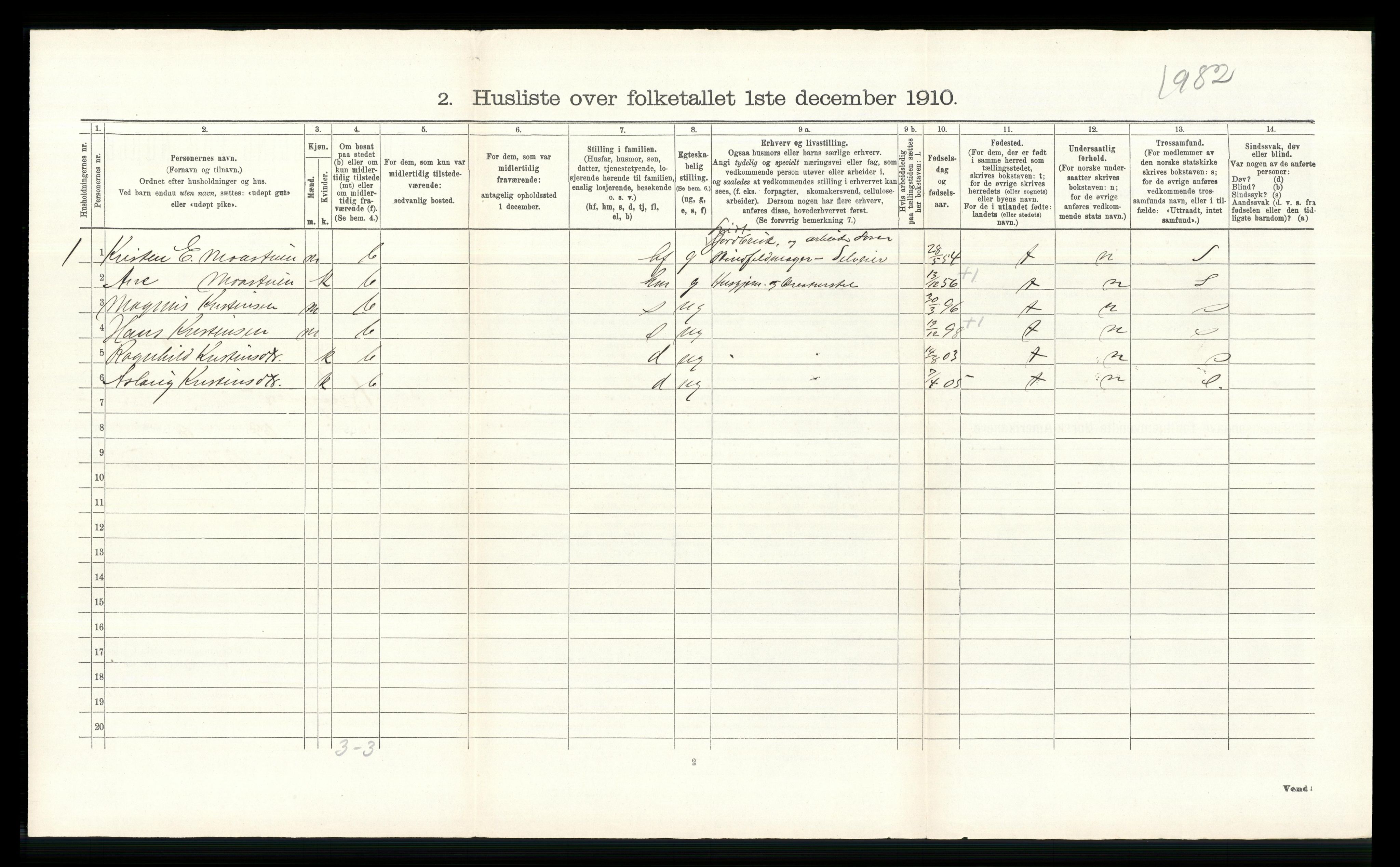 RA, Folketelling 1910 for 0520 Ringebu herred, 1910, s. 765