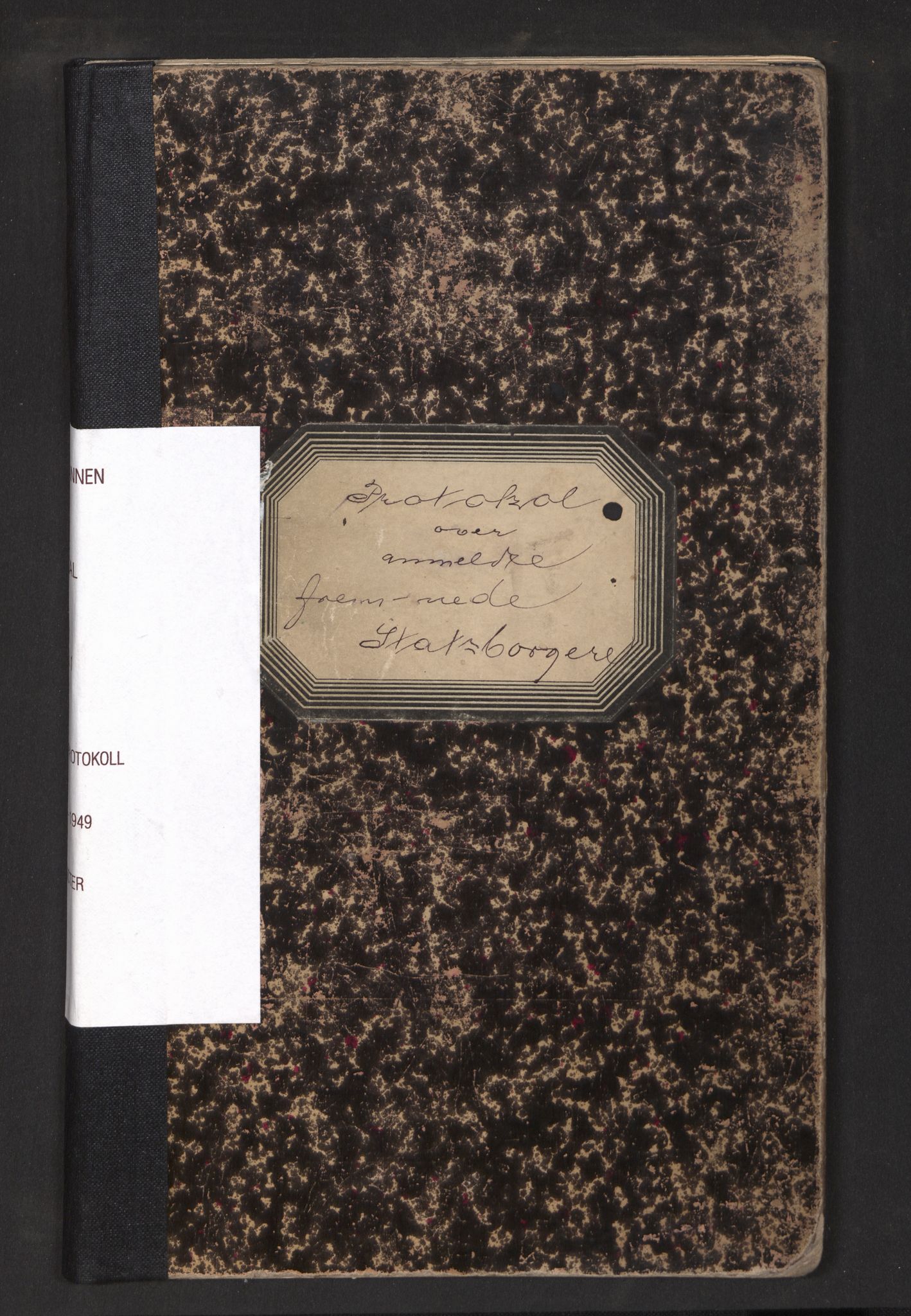 Lensmannen i Årdal, AV/SAB-A-30501/0020/L0001: Framandprotokoll, 1918-1949