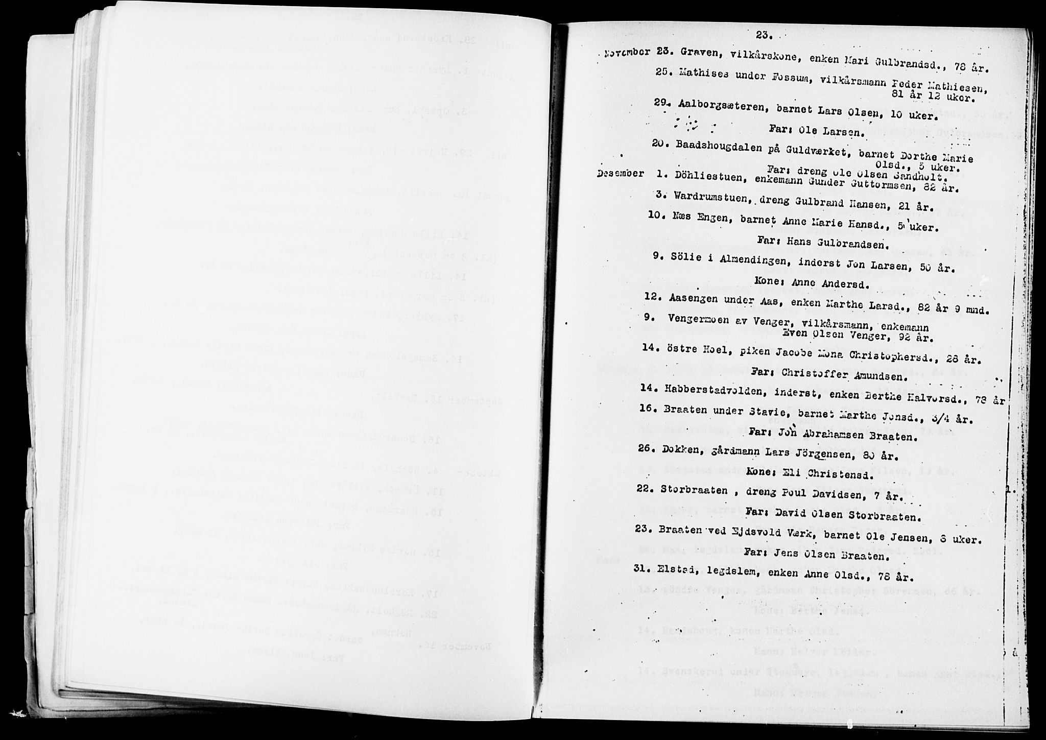 Eidsvoll prestekontor Kirkebøker, SAO/A-10888/O/Oa/L0005: Annen kirkebok nr. 5, 1815-1865, s. 23