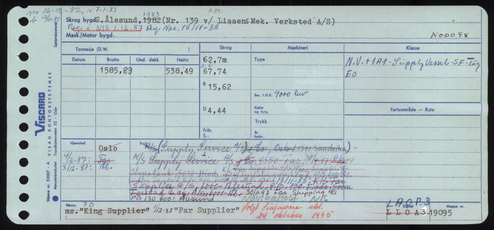 Sjøfartsdirektoratet med forløpere, Skipsmålingen, AV/RA-S-1627/H/Hd/L0010: Fartøy, F-Fjø, s. 175