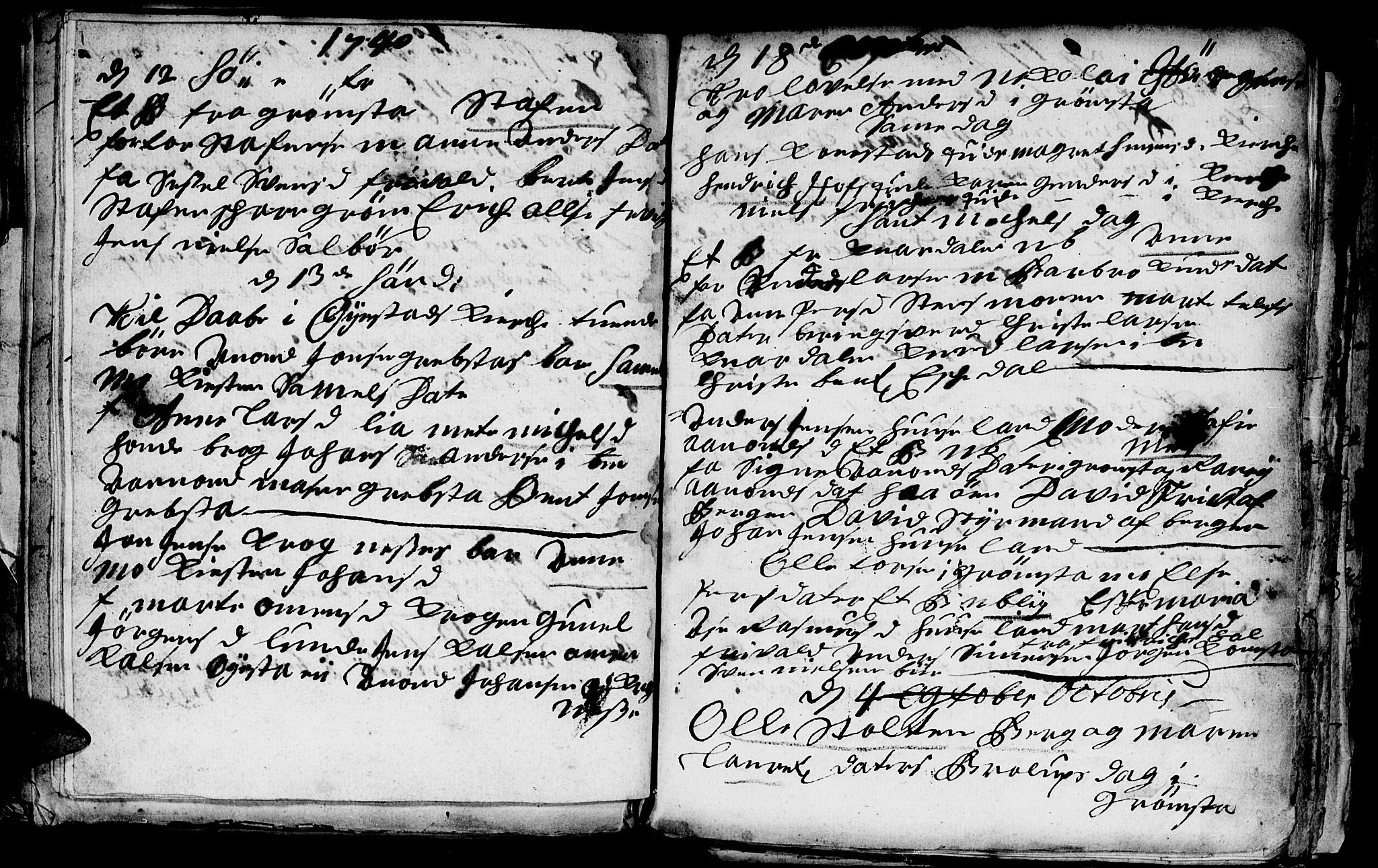 Fjære sokneprestkontor, AV/SAK-1111-0011/F/Fb/L0001: Klokkerbok nr. B 1, 1732-1750, s. 79