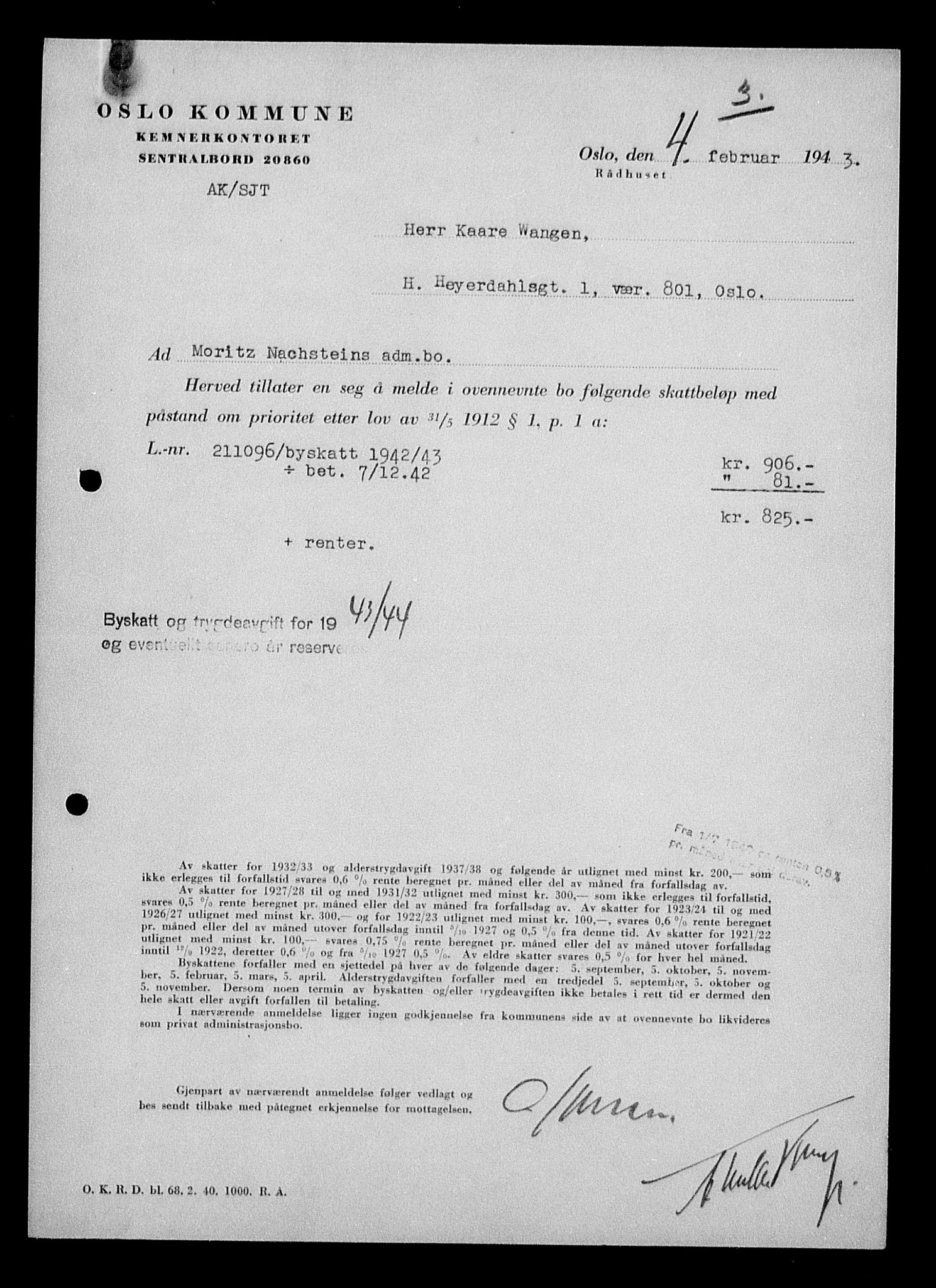 Justisdepartementet, Tilbakeføringskontoret for inndratte formuer, AV/RA-S-1564/H/Hc/Hcc/L0967: --, 1945-1947, s. 114