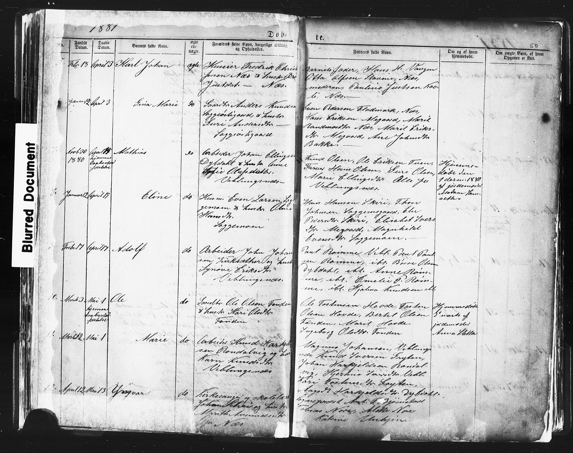 Ministerialprotokoller, klokkerbøker og fødselsregistre - Møre og Romsdal, AV/SAT-A-1454/544/L0580: Klokkerbok nr. 544C02, 1867-1909, s. 50