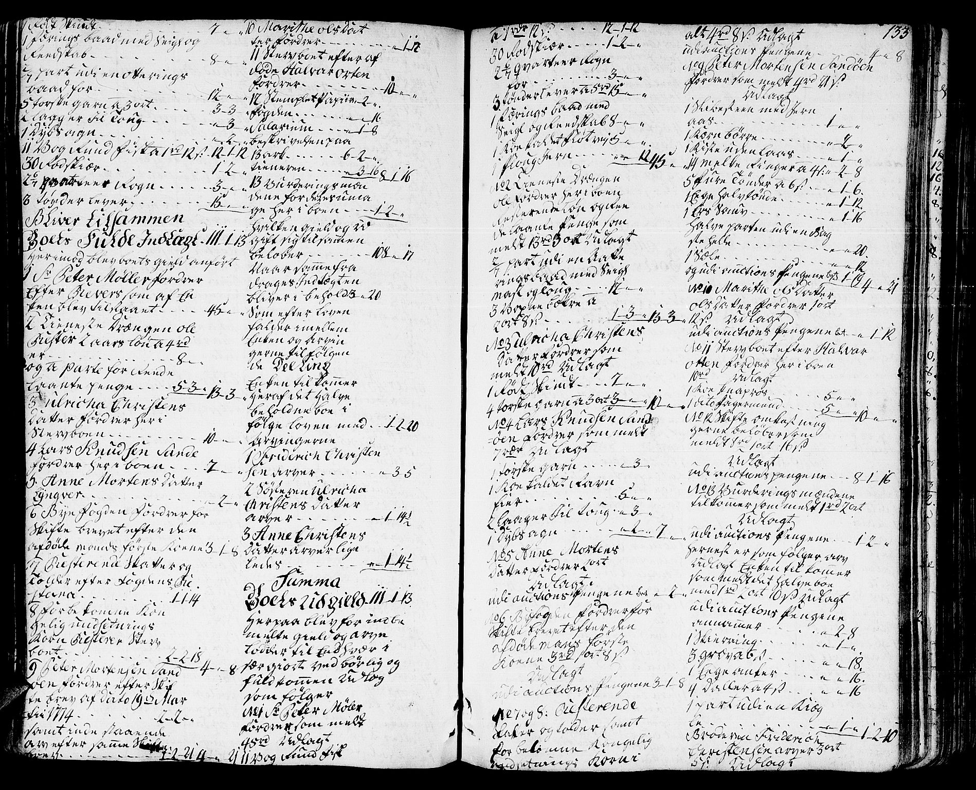 Romsdal sorenskriveri, AV/SAT-A-4149/1/3/3A/L0010: Skifteprotokoll, 1774-1782, s. 132b-133a