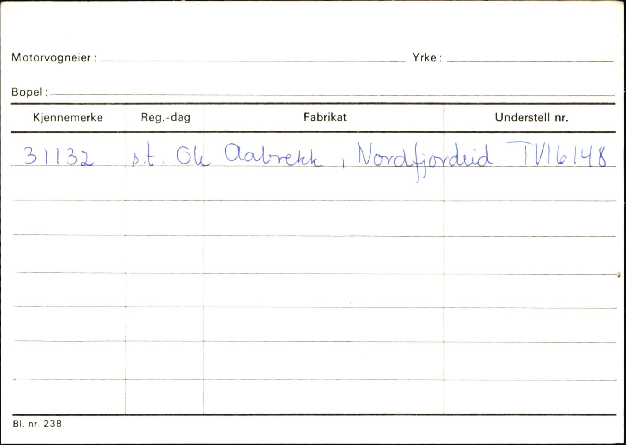 Statens vegvesen, Sogn og Fjordane vegkontor, SAB/A-5301/4/F/L0129: Eigarregistrer Eid A-S, 1945-1975, s. 1442