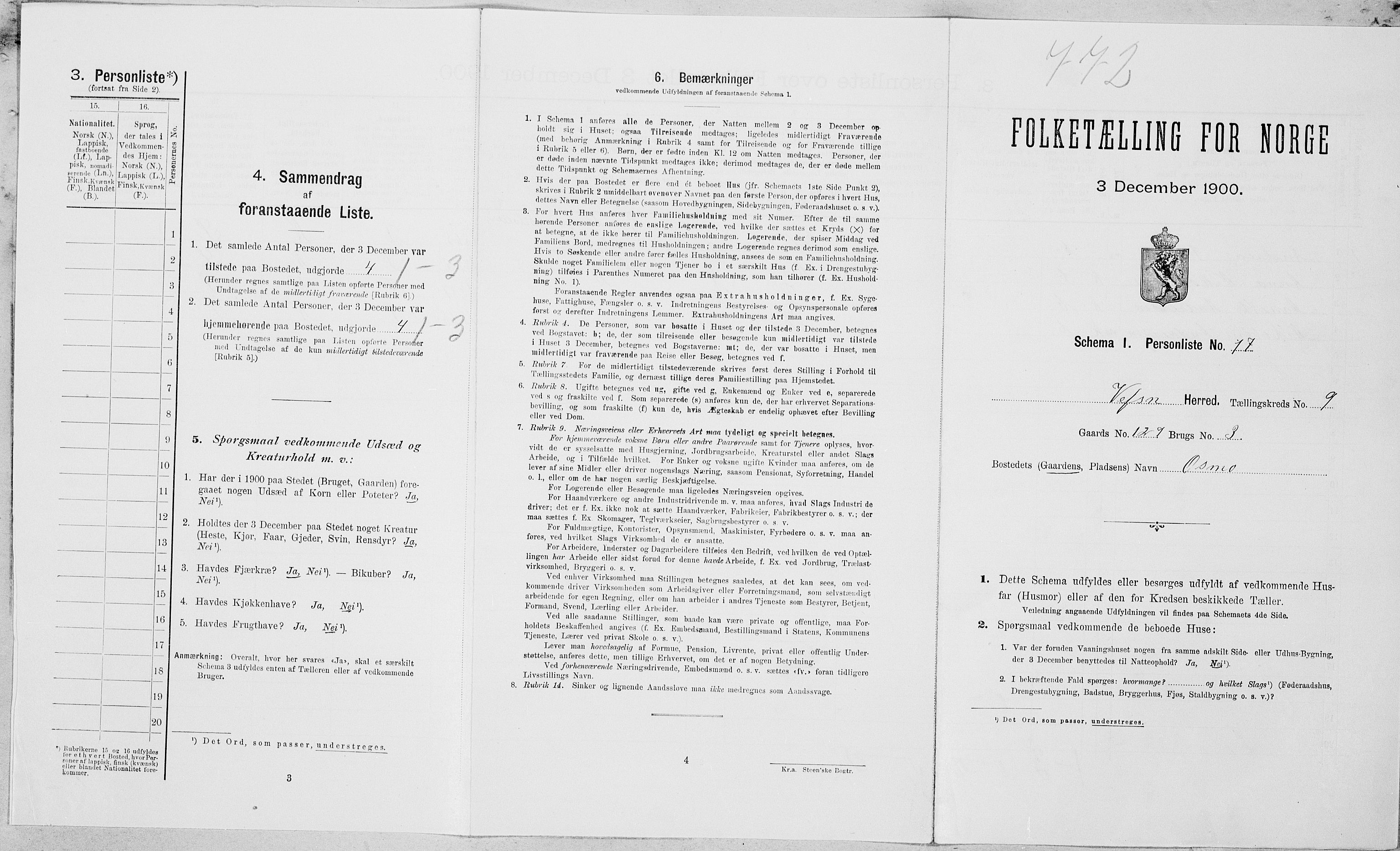 SAT, Folketelling 1900 for 1824 Vefsn herred, 1900, s. 789