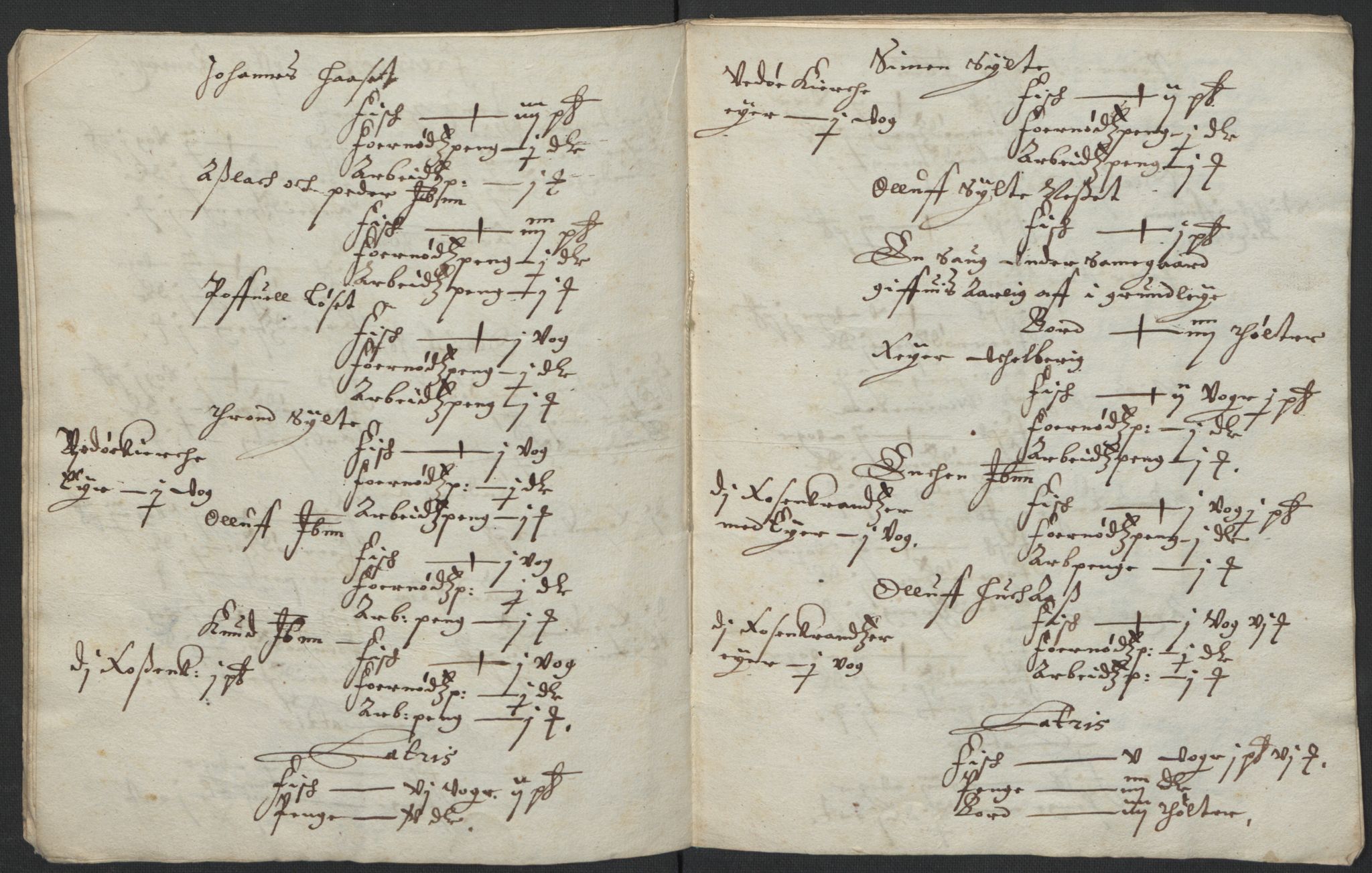 Rentekammeret inntil 1814, Realistisk ordnet avdeling, AV/RA-EA-4070/L/L0029/0006: Trondheim lagdømme: / Jordebok over gods underliggende Hustad gård, 1661