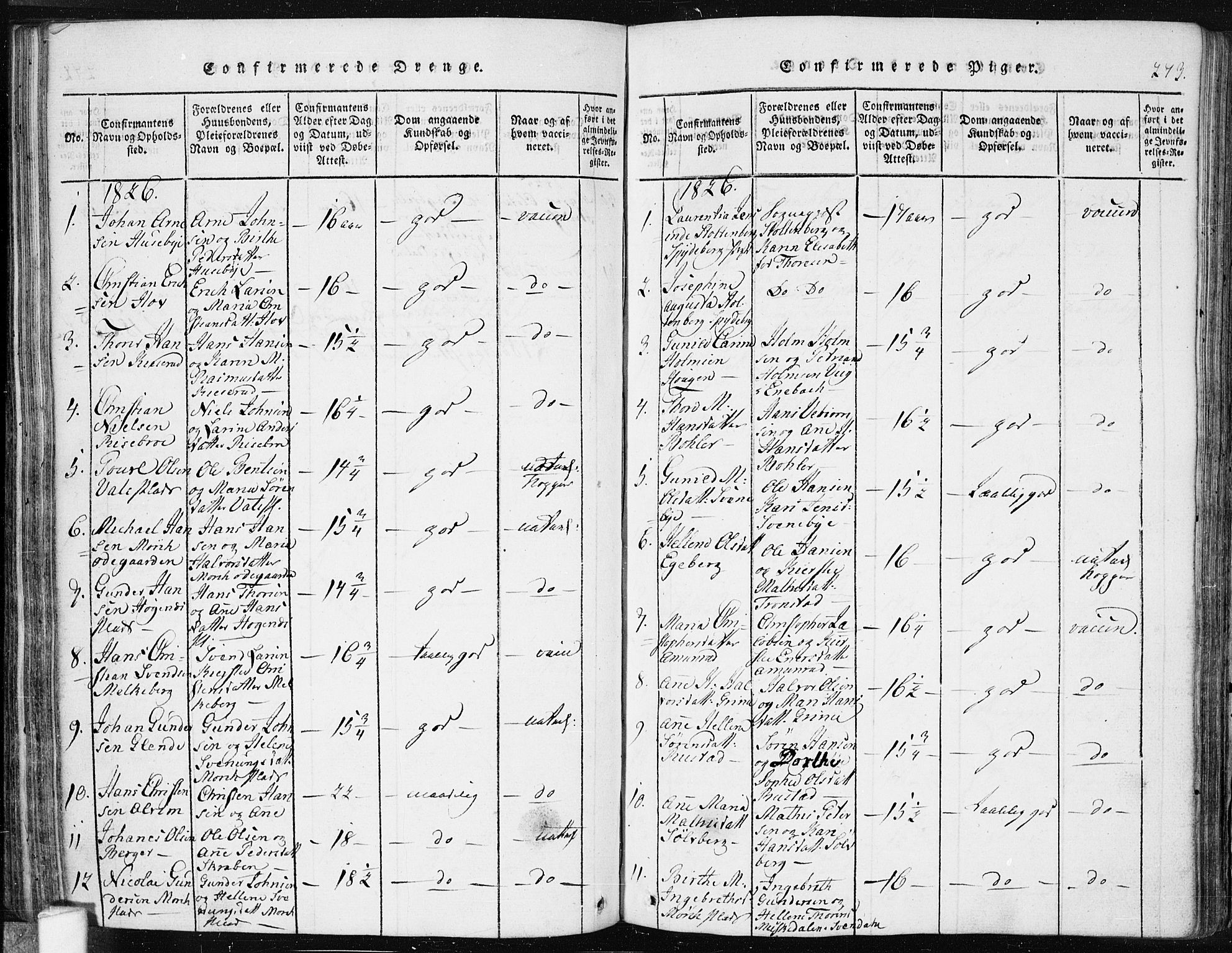 Spydeberg prestekontor Kirkebøker, SAO/A-10924/F/Fa/L0004: Ministerialbok nr. I 4, 1814-1841, s. 273