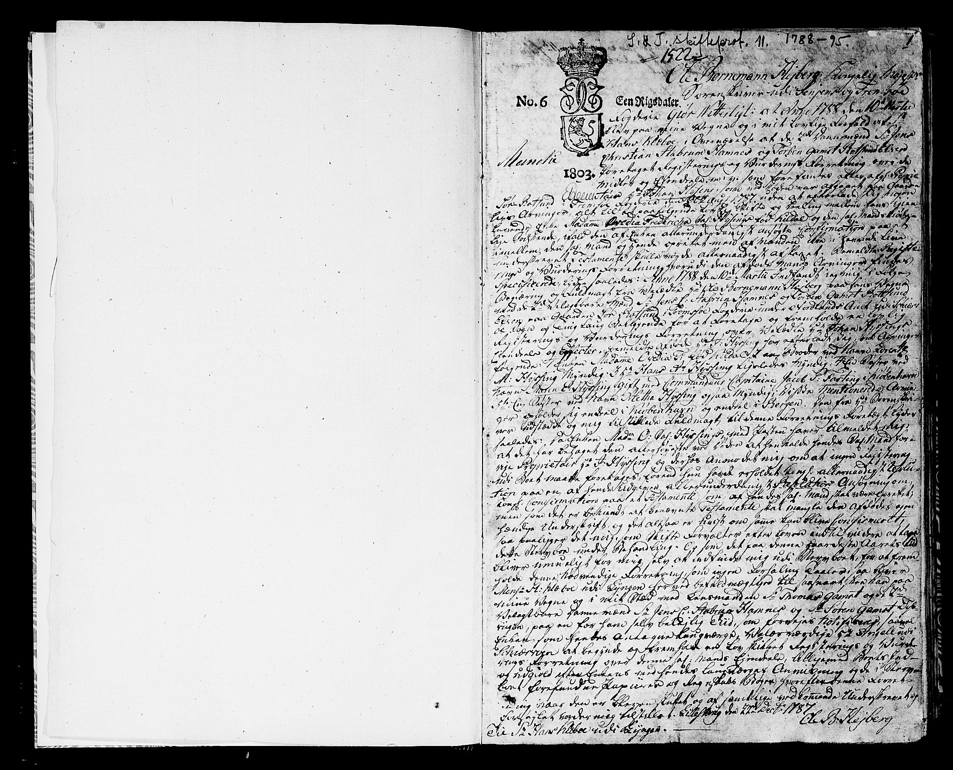 Senja og Tromsø sorenskriveri , SATØ/SATØ-31/H/Hb/L0145: Skifteutlodningsprotokoll, 1751-1796, s. 0b-1a
