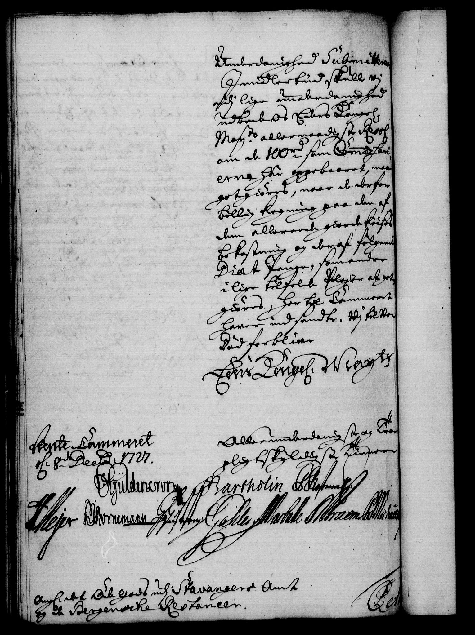 Rentekammeret, Kammerkanselliet, RA/EA-3111/G/Gf/Gfa/L0010: Norsk relasjons- og resolusjonsprotokoll (merket RK 52.10), 1727, s. 1104