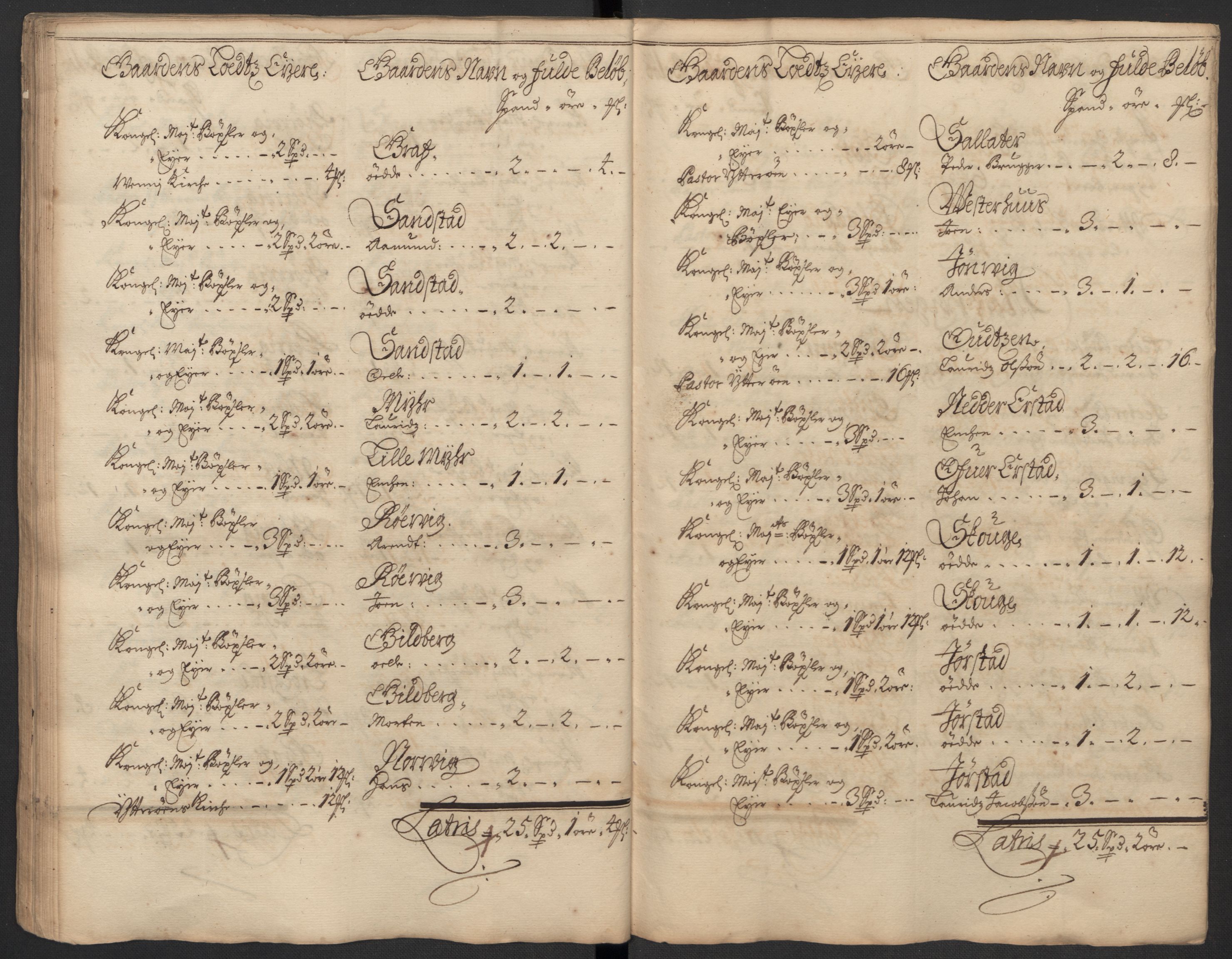 Rentekammeret inntil 1814, Reviderte regnskaper, Fogderegnskap, AV/RA-EA-4092/R63/L4310: Fogderegnskap Inderøy, 1698-1699, s. 76