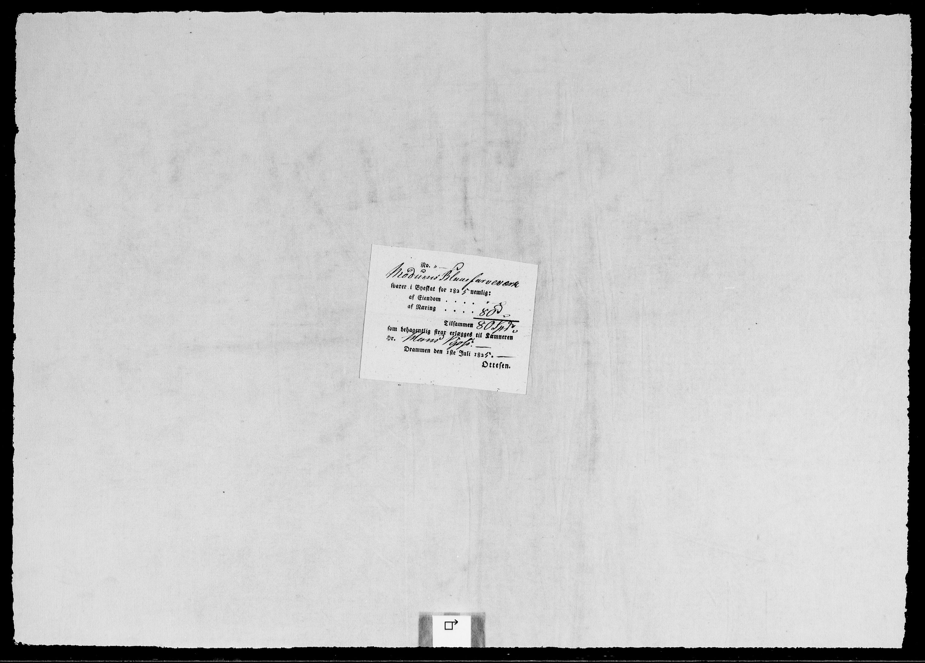 Modums Blaafarveværk, AV/RA-PA-0157/G/Gb/L0097/0001: -- / Innkomne brev A - H, 1826-1827, s. 10