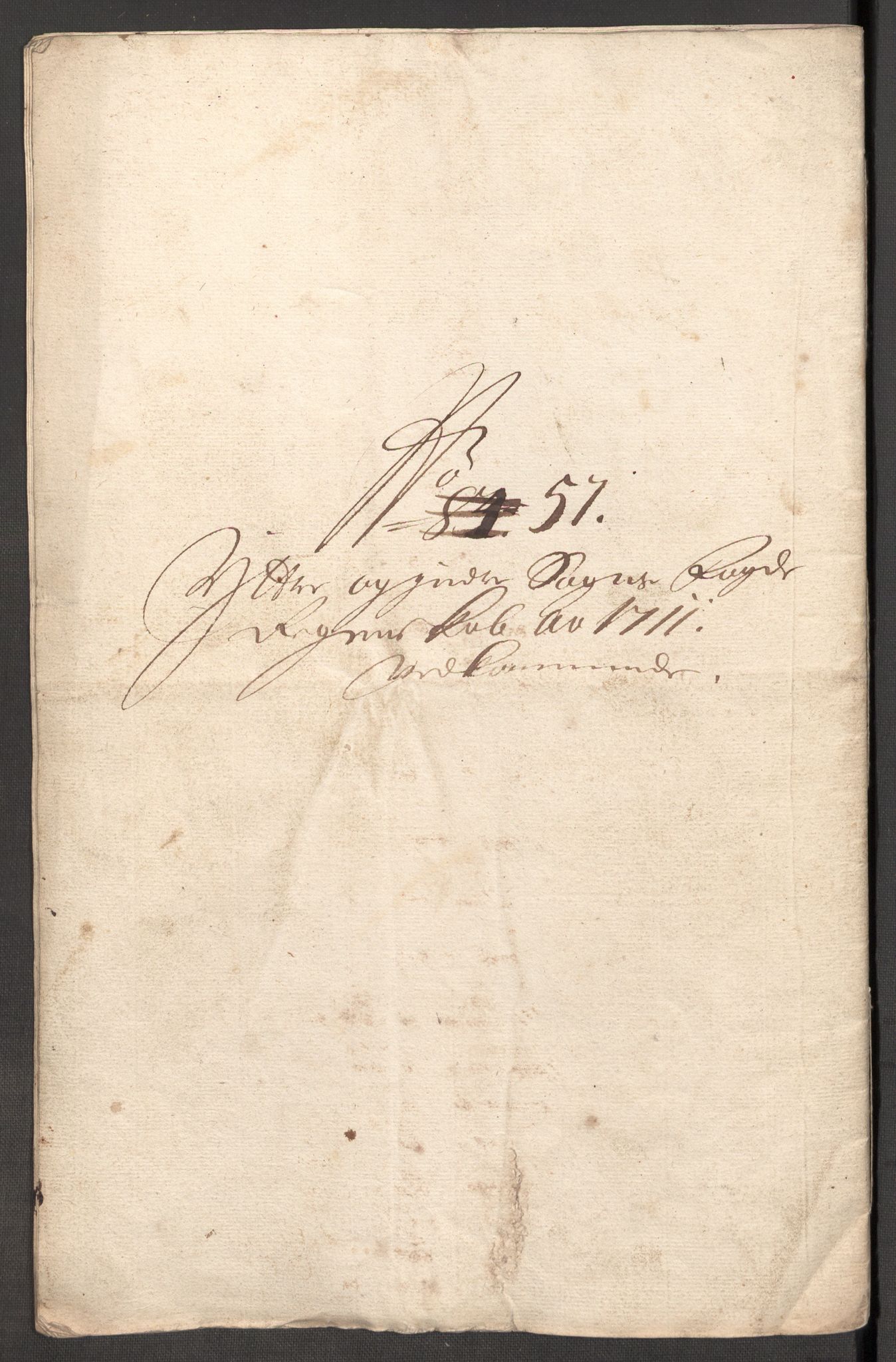 Rentekammeret inntil 1814, Reviderte regnskaper, Fogderegnskap, RA/EA-4092/R52/L3317: Fogderegnskap Sogn, 1711, s. 341