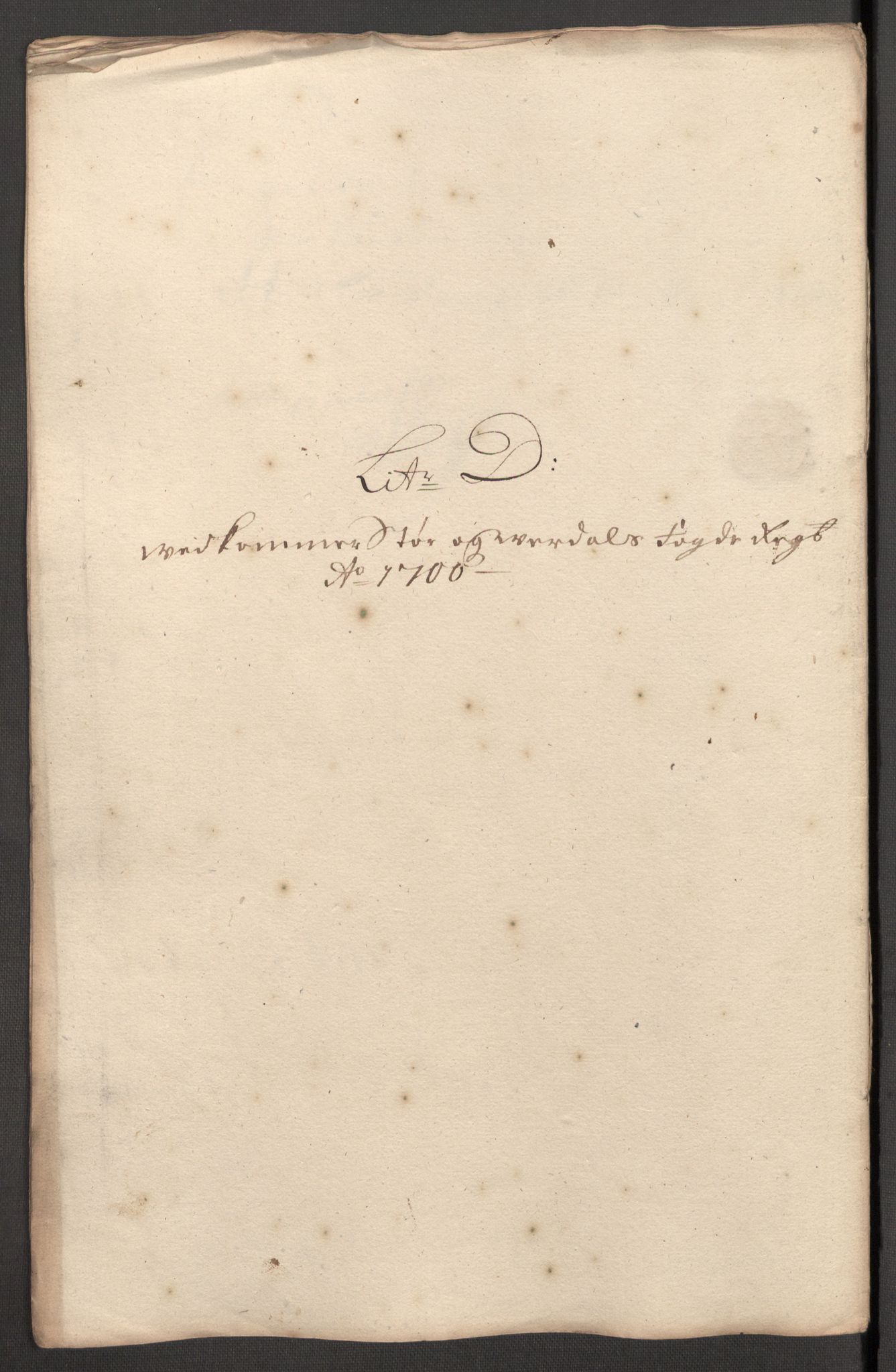 Rentekammeret inntil 1814, Reviderte regnskaper, Fogderegnskap, AV/RA-EA-4092/R62/L4192: Fogderegnskap Stjørdal og Verdal, 1700, s. 144