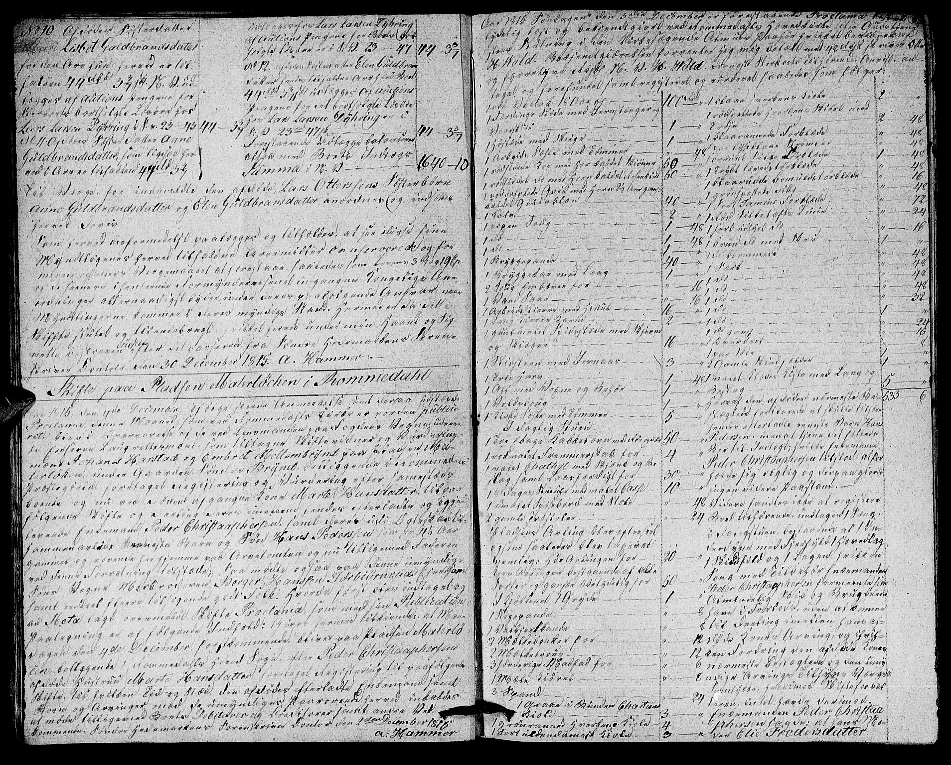 Sør-Hedmark sorenskriveri, AV/SAH-TING-014/J/Ja/Jaa/L0003A: Skifteprotokoll, 1815-1824, s. 5b-6a