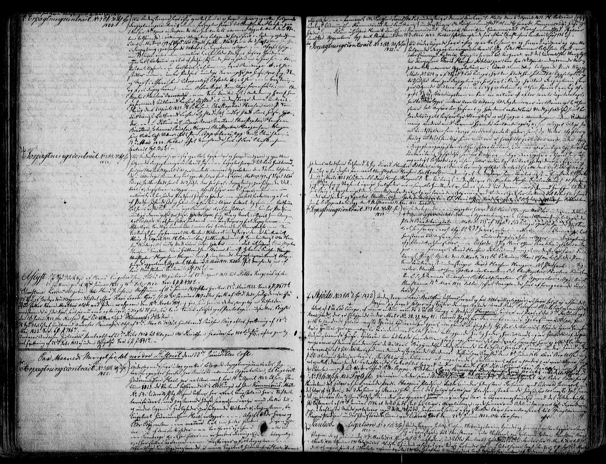 Øvre Romerike sorenskriveri, SAO/A-10649/G/Gb/L0007: Pantebok nr. 7, 1820-1829, s. 138