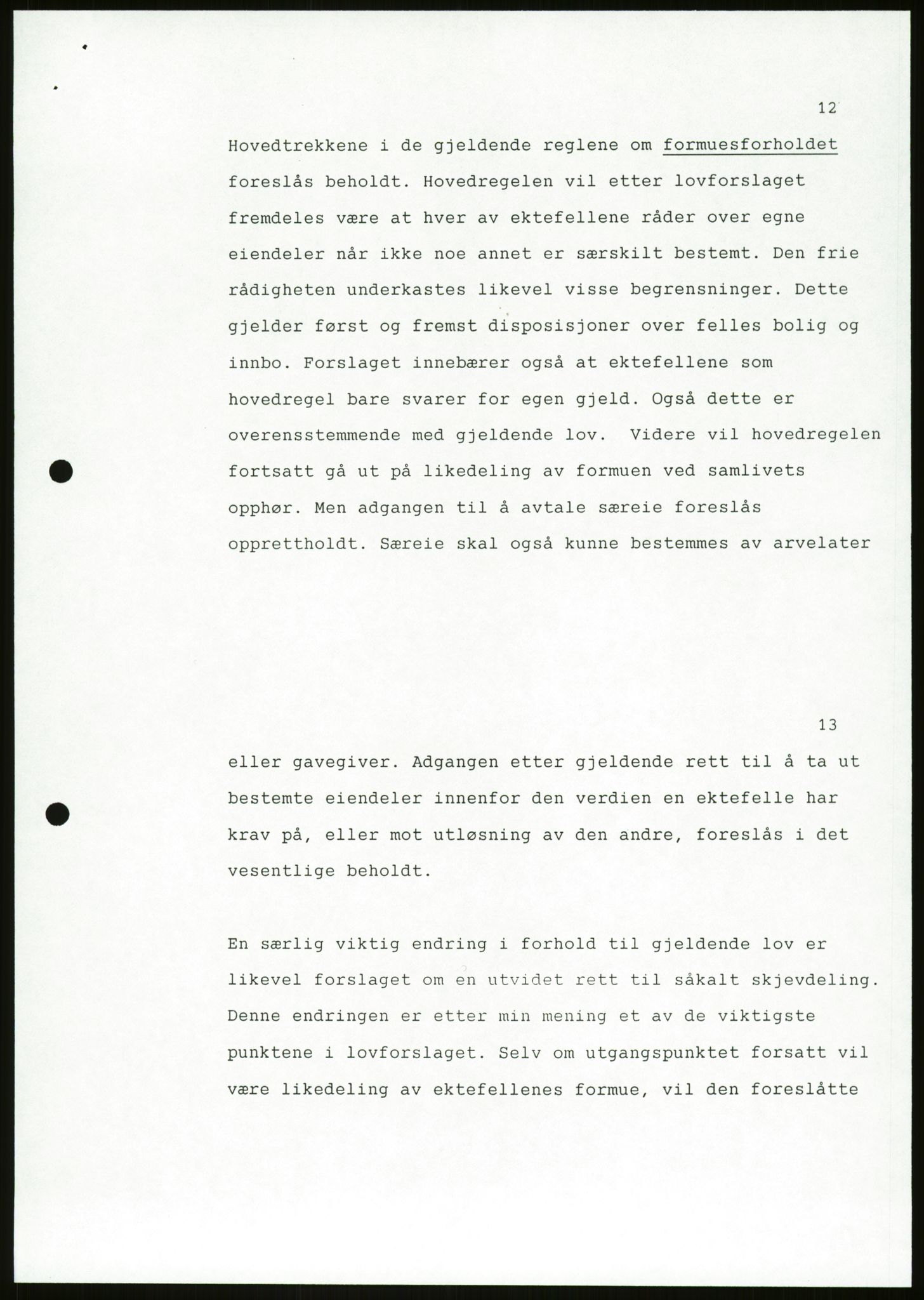 Det Norske Forbundet av 1948/Landsforeningen for Lesbisk og Homofil Frigjøring, AV/RA-PA-1216/D/Da/L0001: Partnerskapsloven, 1990-1993, s. 297