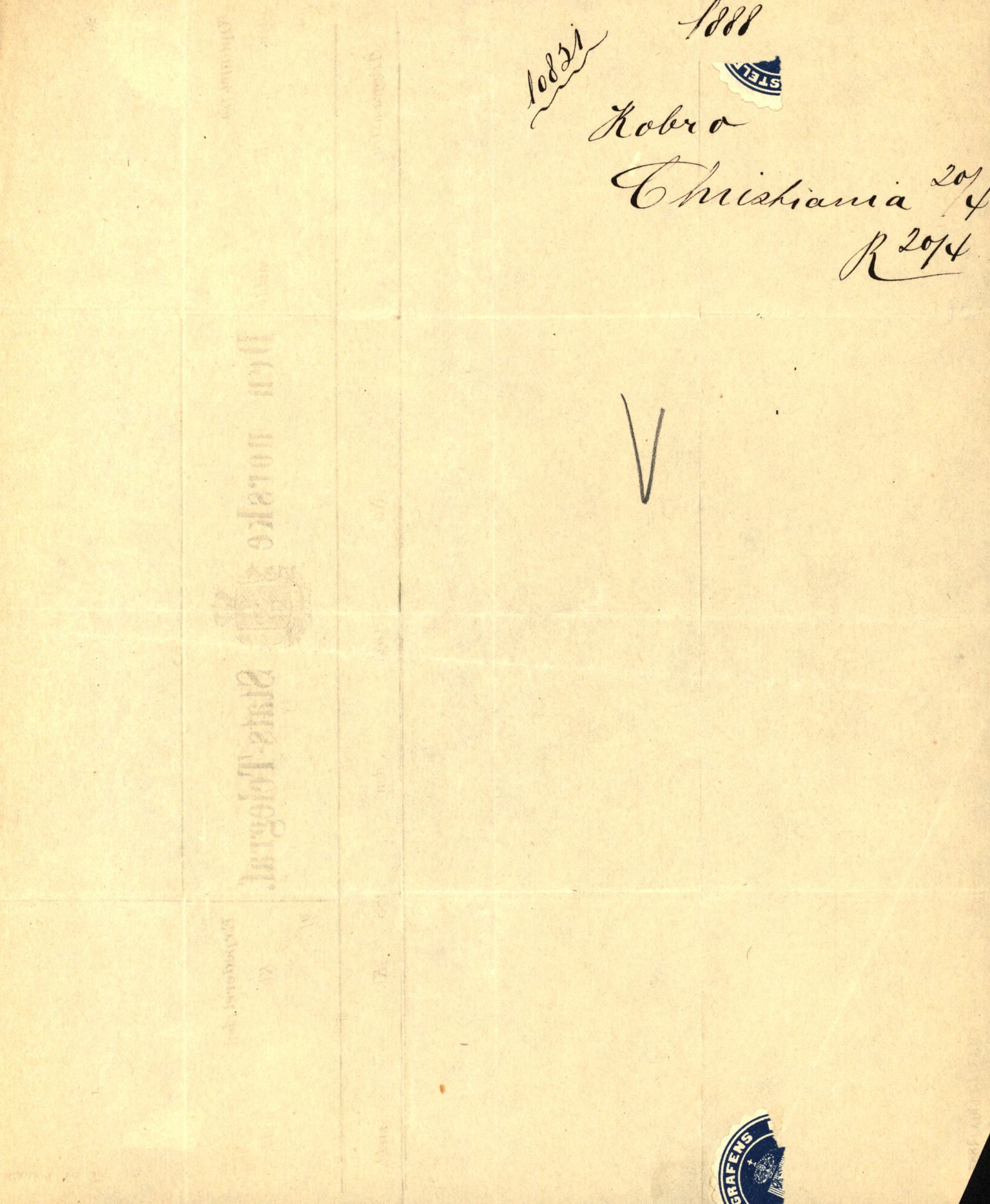 Pa 63 - Østlandske skibsassuranceforening, VEMU/A-1079/G/Ga/L0023/0002: Havaridokumenter / Flora, Frank, Freidig, Sophie, Wilhelmine, 1888, s. 74