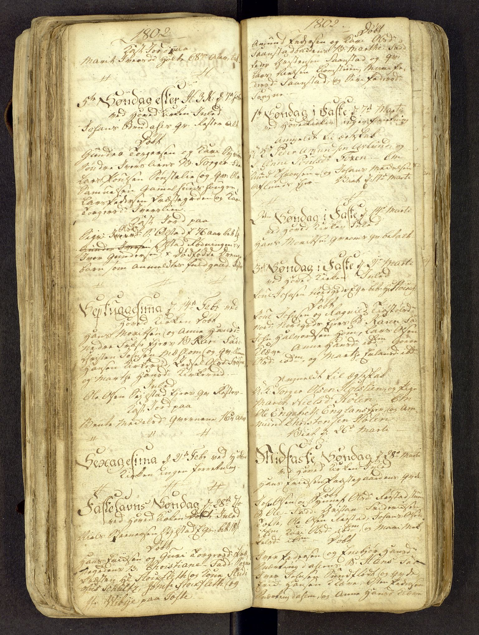 Gausdal prestekontor, SAH/PREST-090/H/Ha: Kladd til kirkebok nr. -, 1794-1811