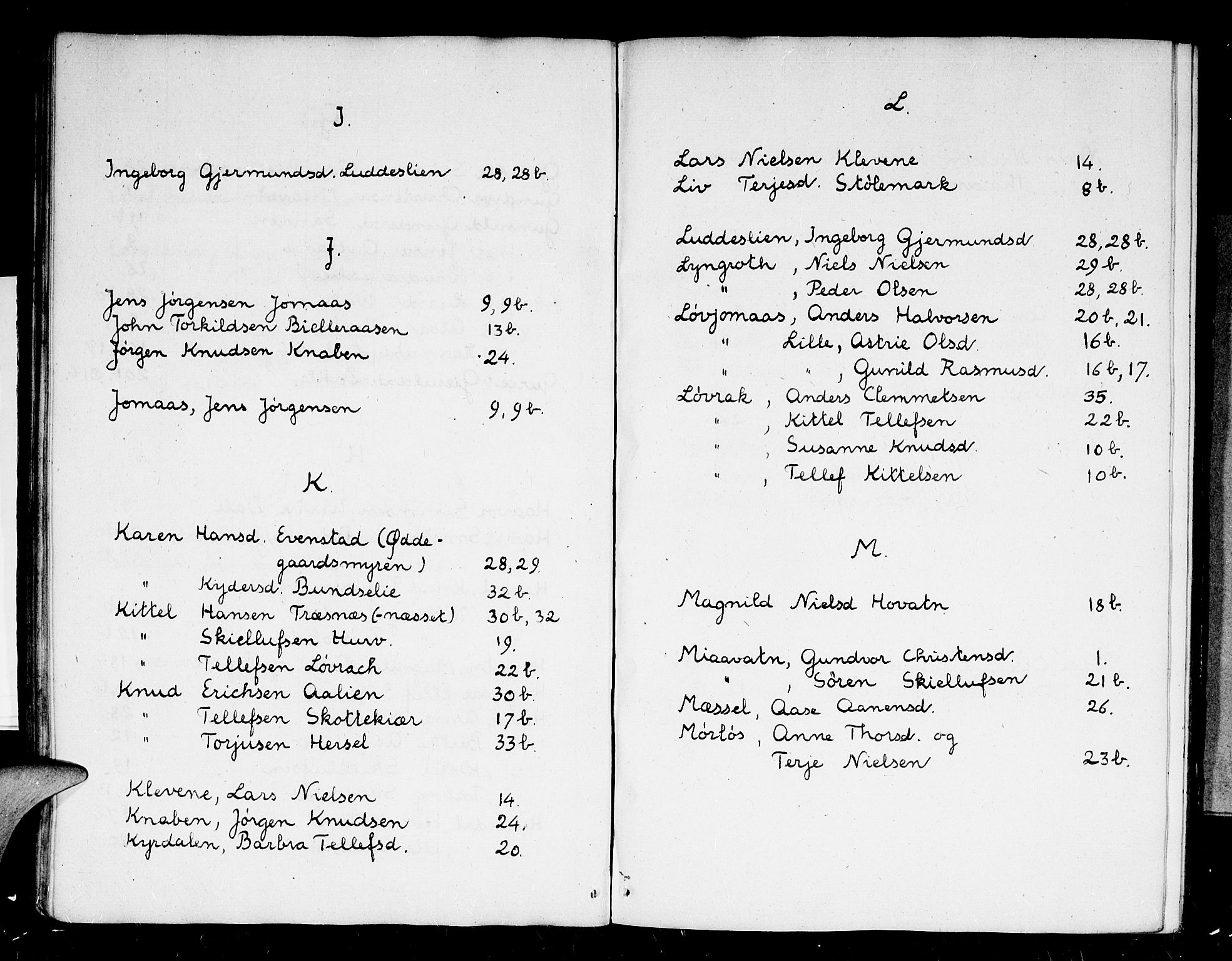 Nedenes sorenskriveri før 1824, AV/SAK-1221-0007/H/Hc/L0044: Skifteprotokoll med register nr 30, 1795-1824