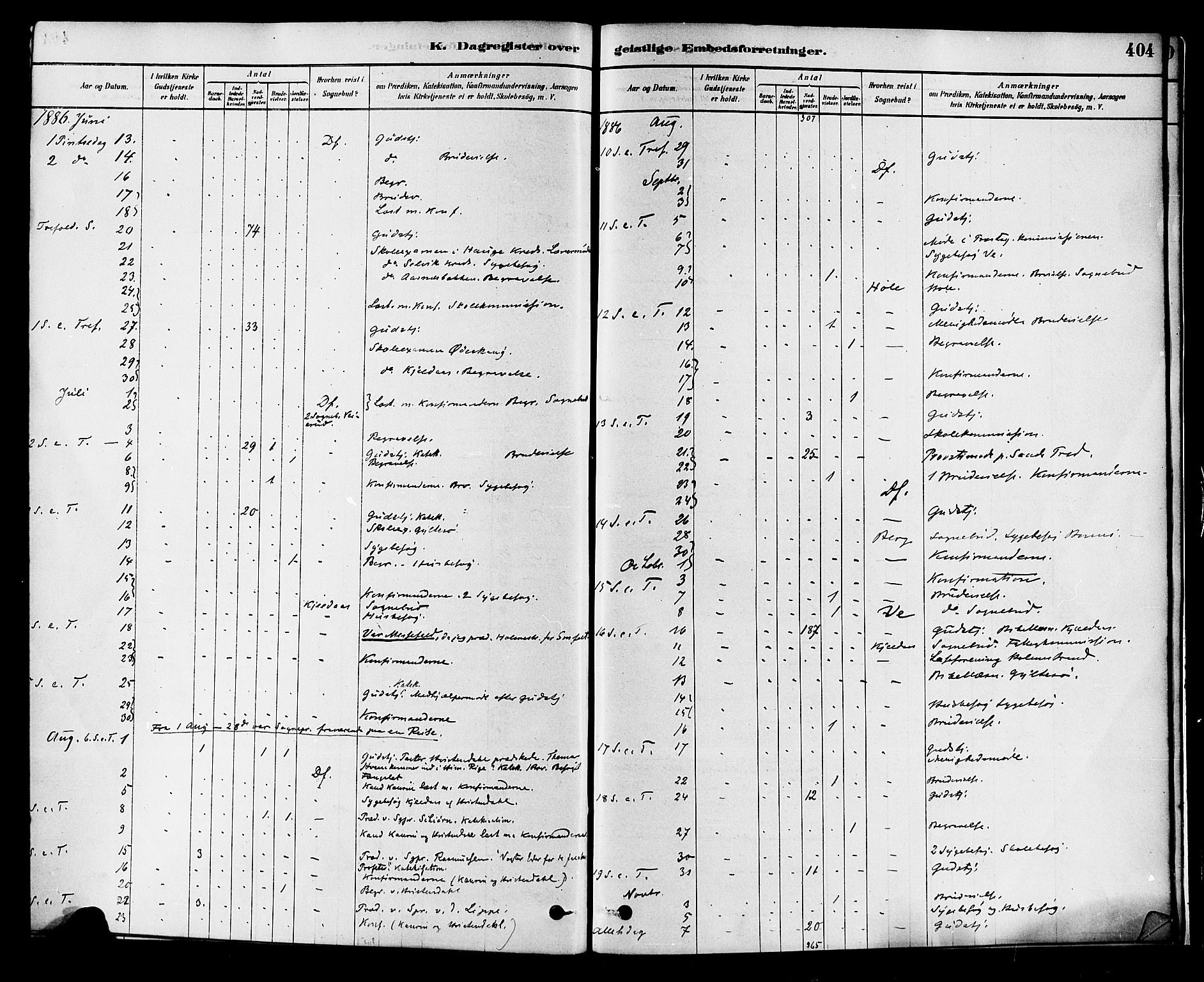 Sande Kirkebøker, SAKO/A-53/F/Fa/L0006: Ministerialbok nr. 6, 1878-1888, s. 404