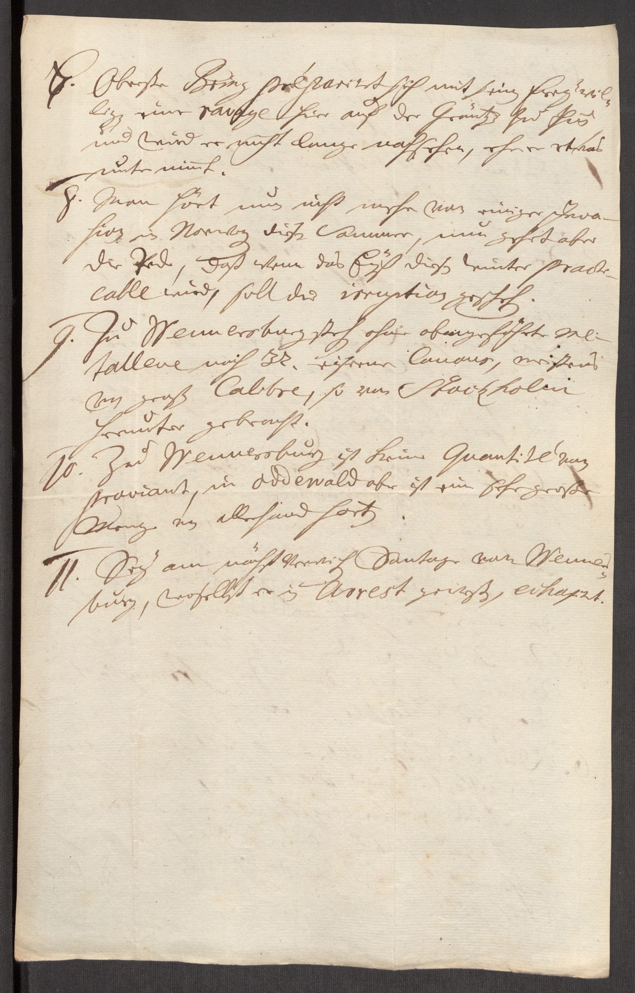 Kommanderende general (KG I) med Det norske krigsdirektorium, AV/RA-EA-5419/E/Eb/L0012: Kunnskap om fienden, kronologisk ordnet, 1718-1719, s. 269