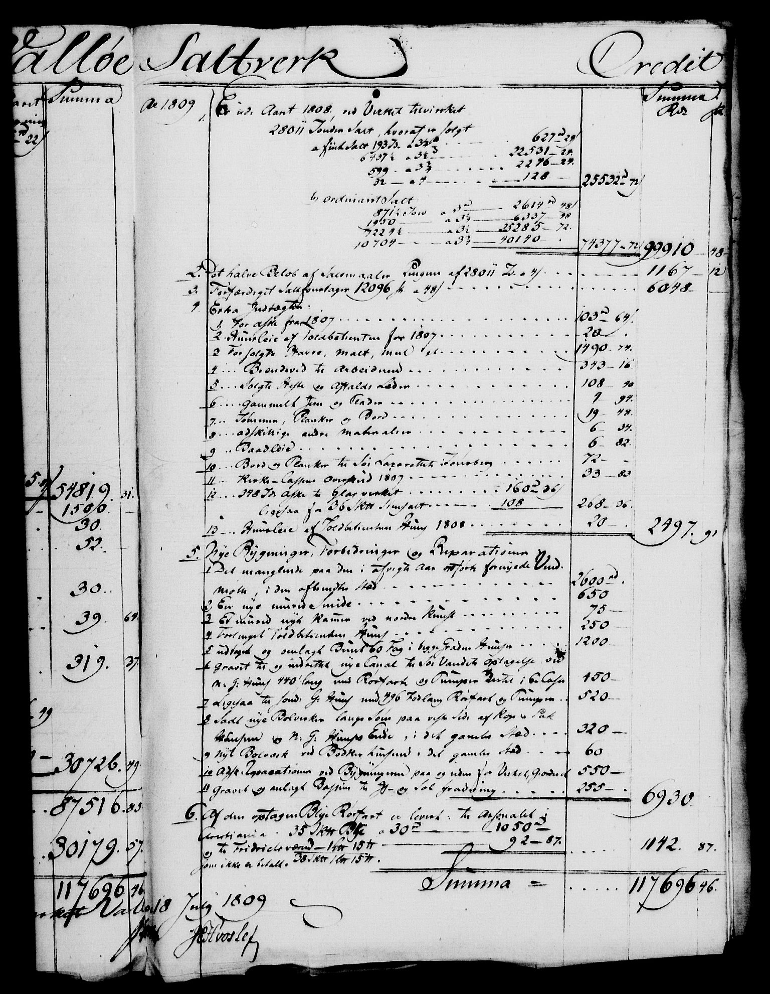 Rentekammeret, Renteskriverkontorene, AV/RA-EA-3115/M/Mf/Mfb/L0009: Relasjons- og resolusjonsprotokoll med register (merket RK 54.15), 1809-1810