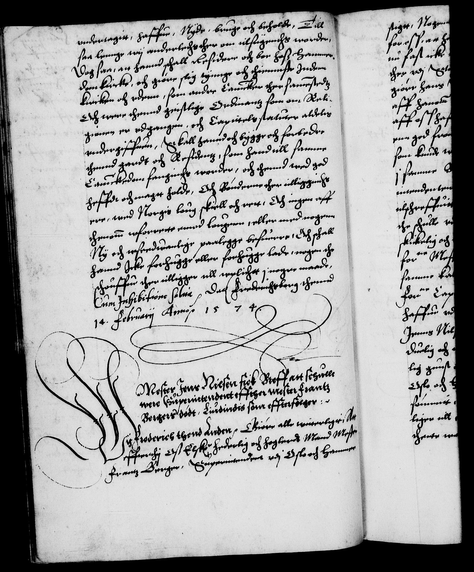 Danske Kanselli 1572-1799, AV/RA-EA-3023/F/Fc/Fca/Fcaa/L0001: Norske registre (mikrofilm), 1572-1588, s. 67b