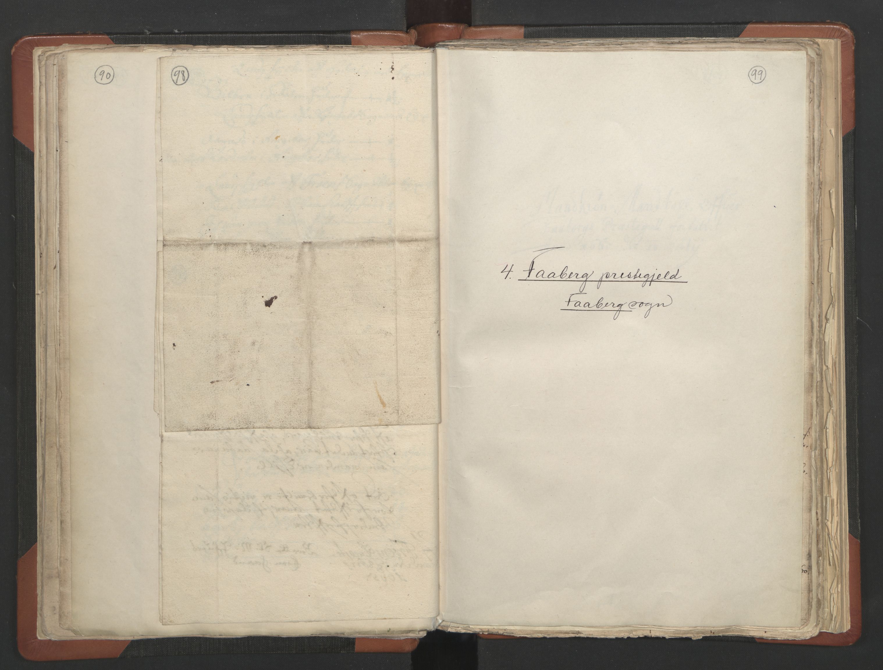 RA, Sogneprestenes manntall 1664-1666, nr. 6: Gudbrandsdal prosti, 1664-1666, s. 98-99