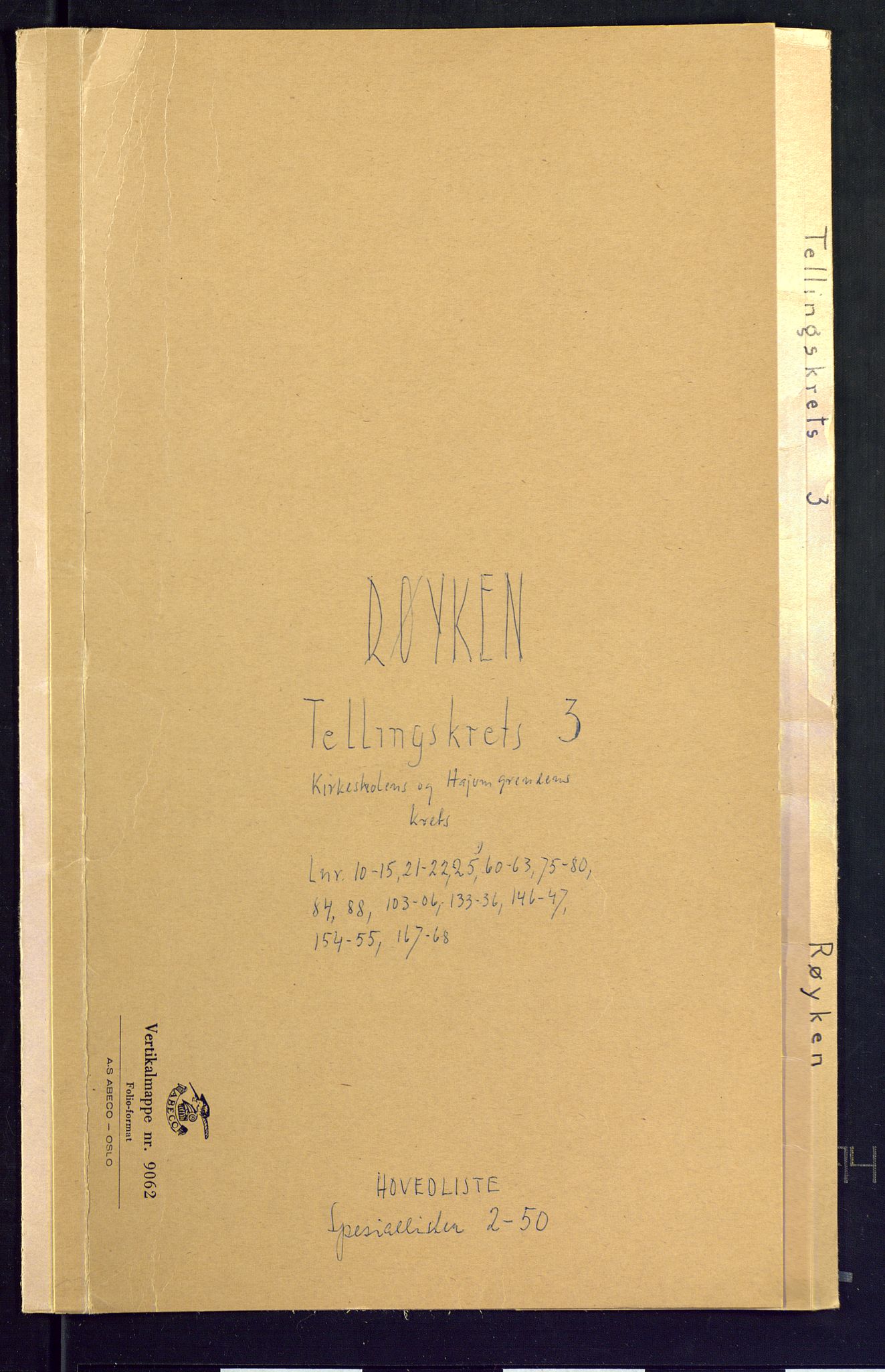 SAKO, Folketelling 1875 for 0627P Røyken prestegjeld, 1875, s. 9