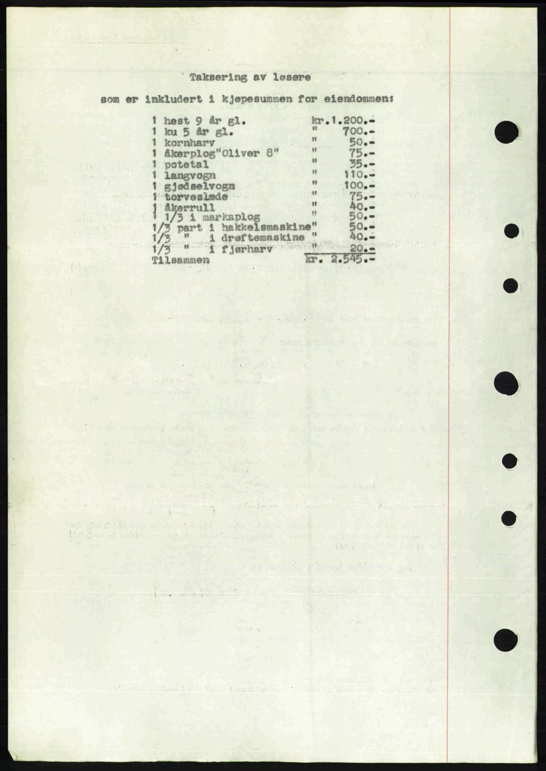 Romsdal sorenskriveri, AV/SAT-A-4149/1/2/2C: Pantebok nr. A19, 1946-1946, Dagboknr: 806/1946