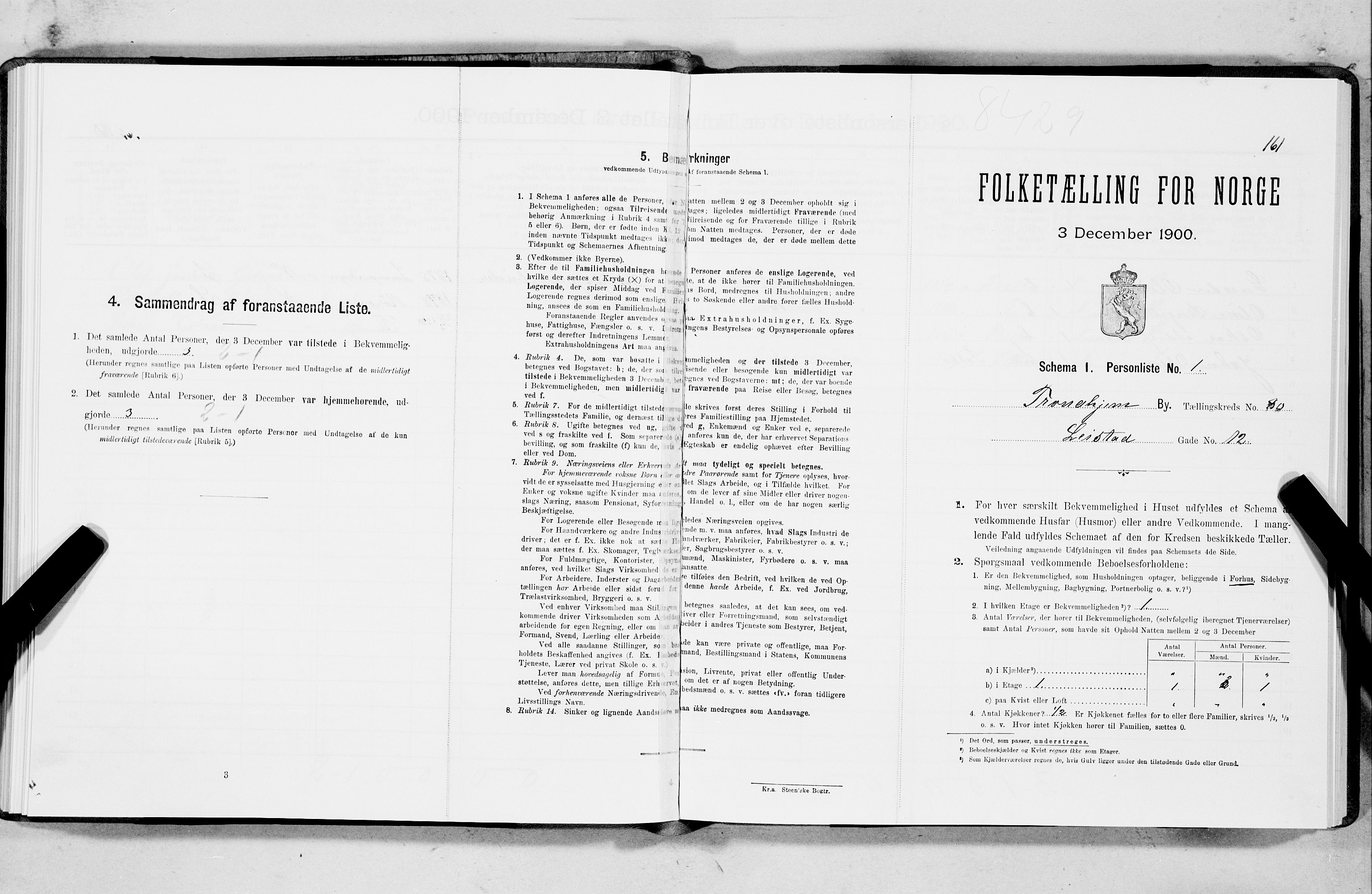 SAT, Folketelling 1900 for 1601 Trondheim kjøpstad, 1900, s. 16334