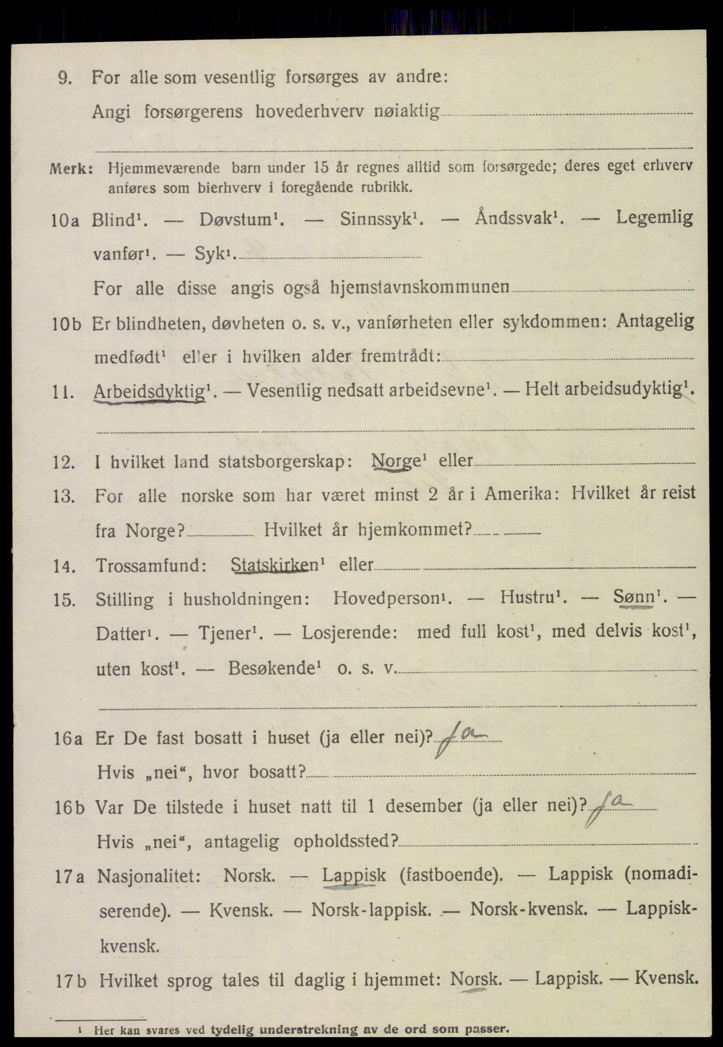 SAT, Folketelling 1920 for 1824 Vefsn herred, 1920, s. 9450