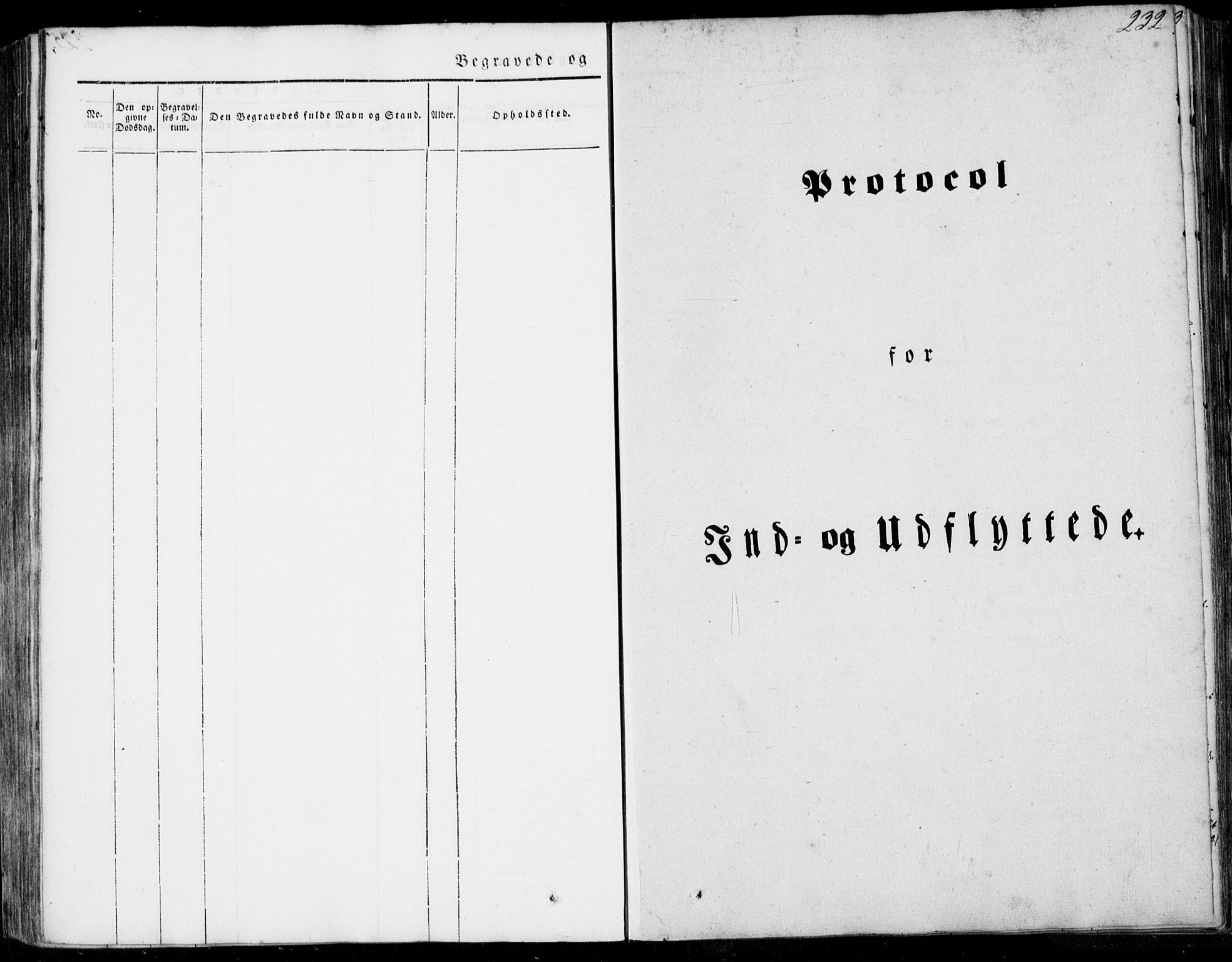 Ministerialprotokoller, klokkerbøker og fødselsregistre - Møre og Romsdal, SAT/A-1454/528/L0396: Ministerialbok nr. 528A07, 1839-1847, s. 232