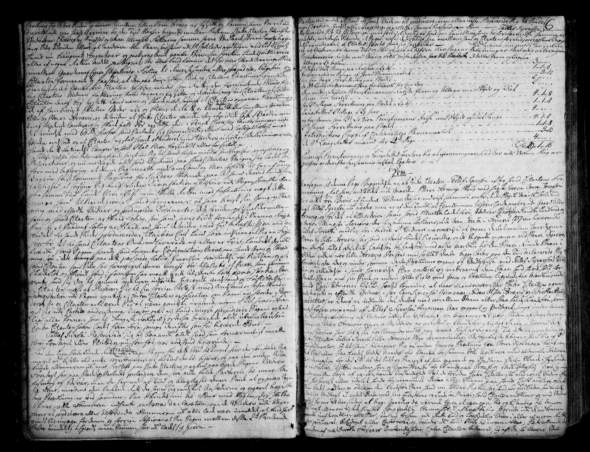 Nedenes sorenskriveri før 1824, AV/SAK-1221-0007/F/Fa/L0031: Tingbok med register nr 26, 1758-1762, s. 5b-6a