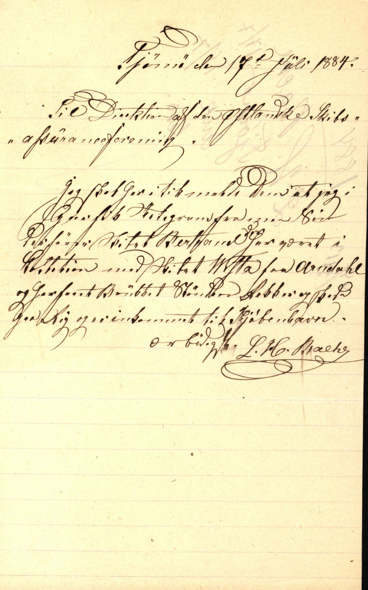 Pa 63 - Østlandske skibsassuranceforening, VEMU/A-1079/G/Ga/L0017/0008: Havaridokumenter / Terpsichore, Industri, Baticola, Bertrand, 1884, s. 69