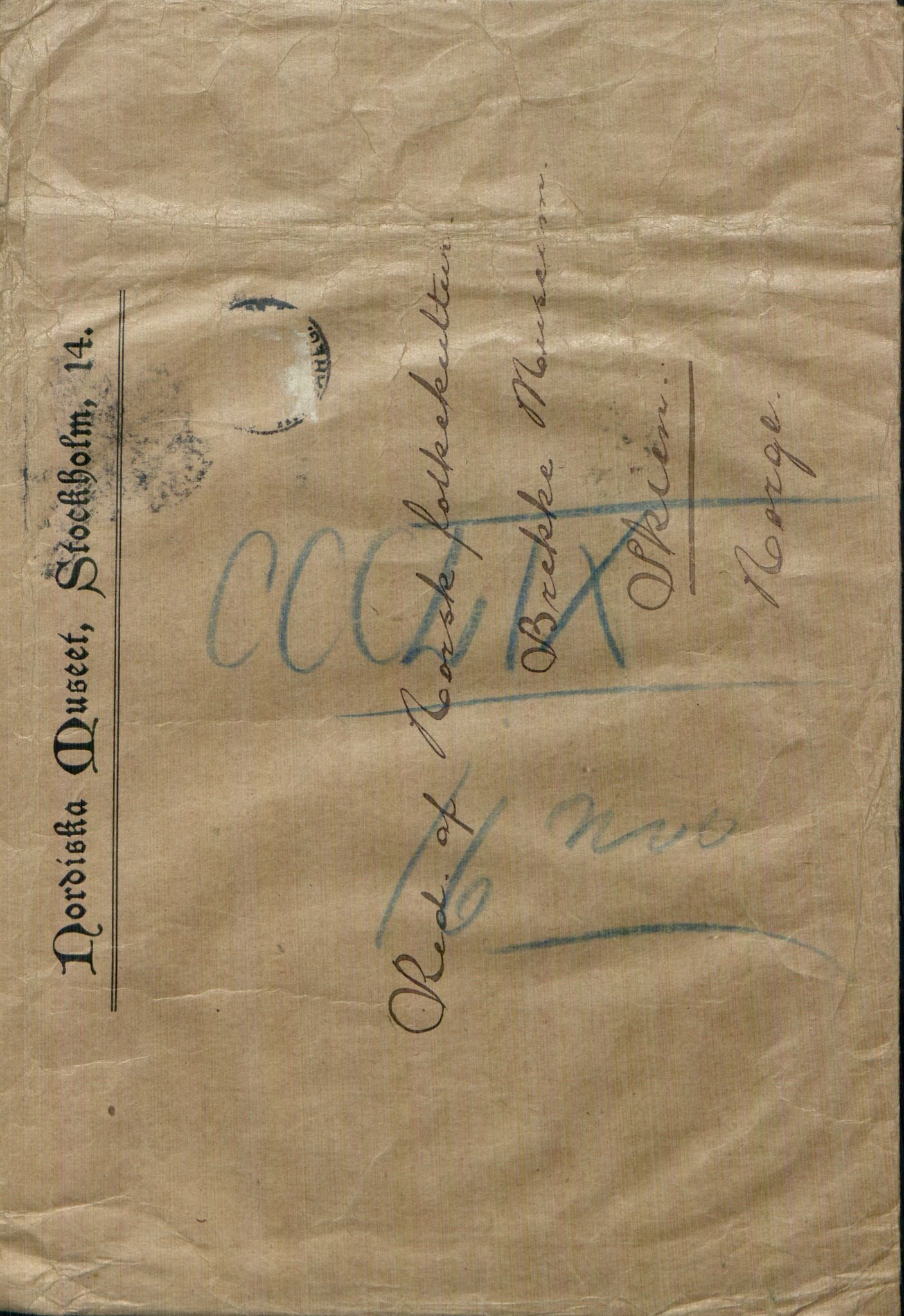 Rikard Berge, TEMU/TGM-A-1003/F/L0010/0003: 357-380 / 359 Tinn. Oppskrifter av R. Berge, 1916