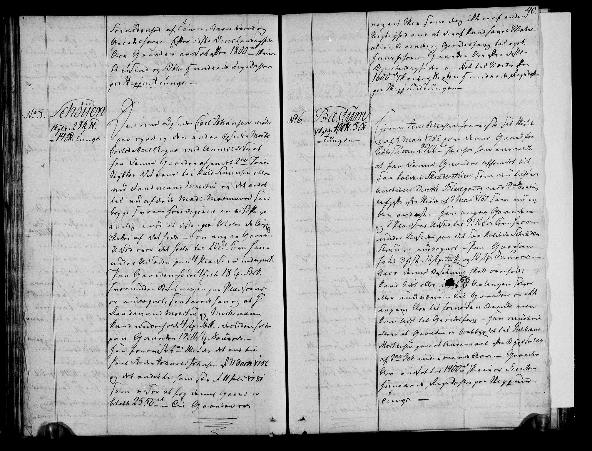 Rentekammeret inntil 1814, Realistisk ordnet avdeling, AV/RA-EA-4070/N/Ne/Nea/L0010a: Aker fogderi. Deliberasjonsprotokoll, 1803, s. 42
