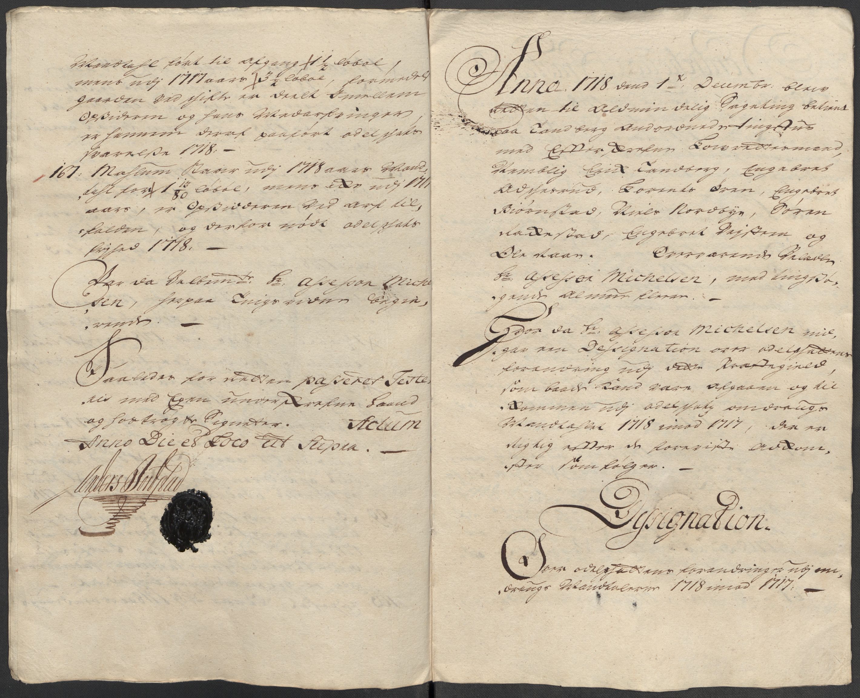 Rentekammeret inntil 1814, Reviderte regnskaper, Fogderegnskap, AV/RA-EA-4092/R23/L1476: Fogderegnskap Ringerike og Hallingdal, 1718, s. 263