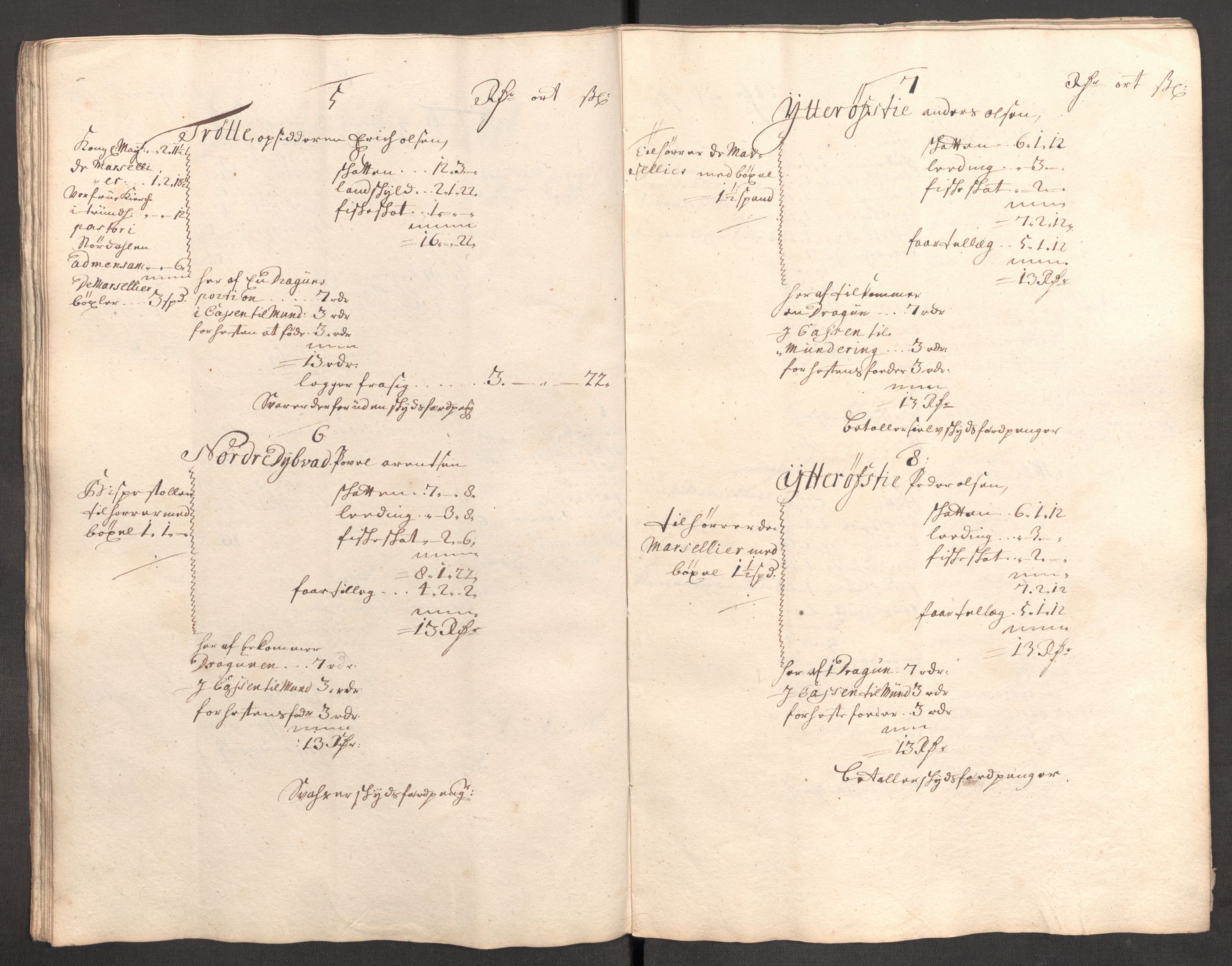 Rentekammeret inntil 1814, Reviderte regnskaper, Fogderegnskap, AV/RA-EA-4092/R62/L4195: Fogderegnskap Stjørdal og Verdal, 1704, s. 269