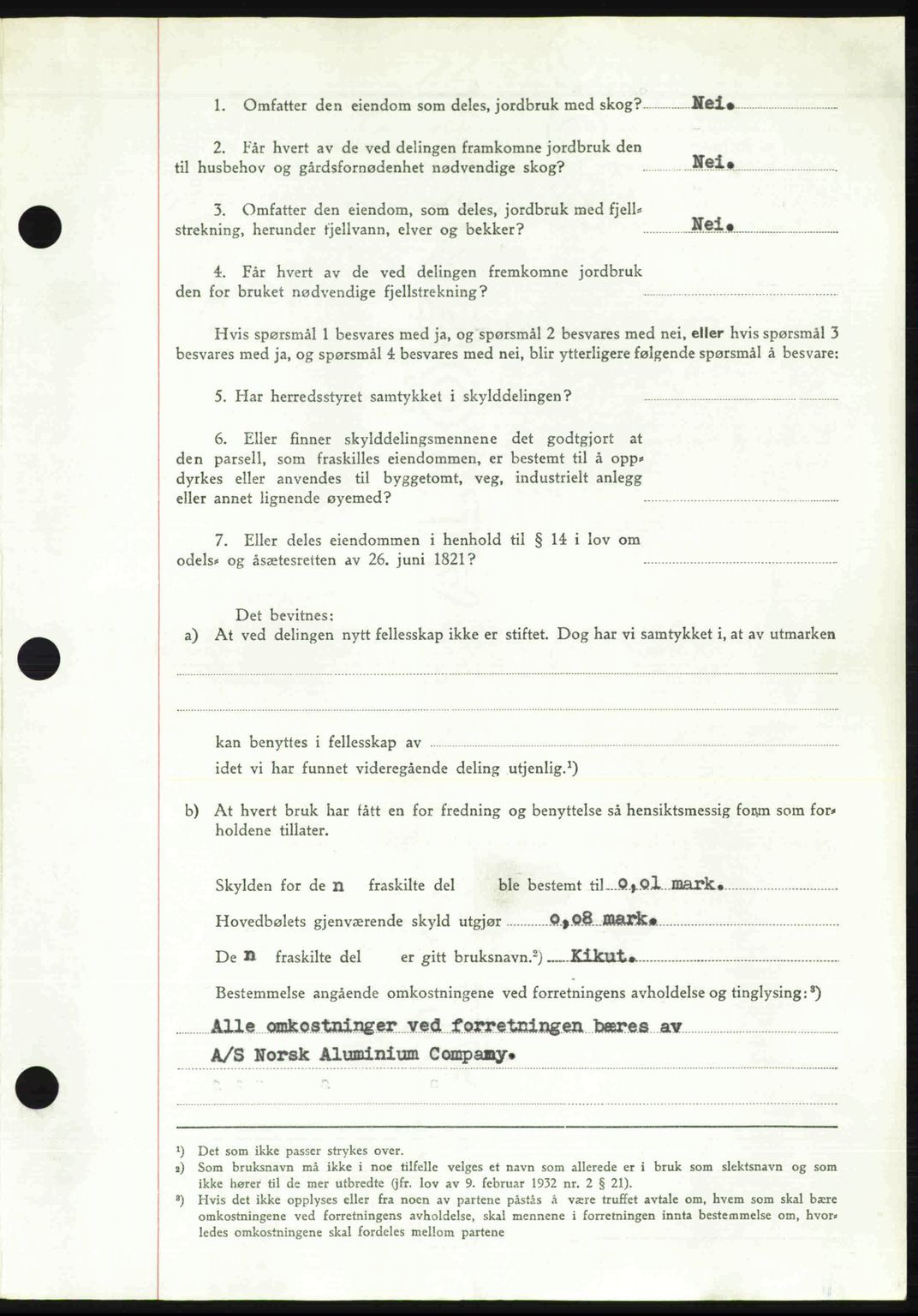 Ytre Sogn tingrett, AV/SAB-A-2601/1/G/Gbb/L0009: Pantebok nr. A6 - A7 (B4), 1950-1950, Dagboknr: 503/1950