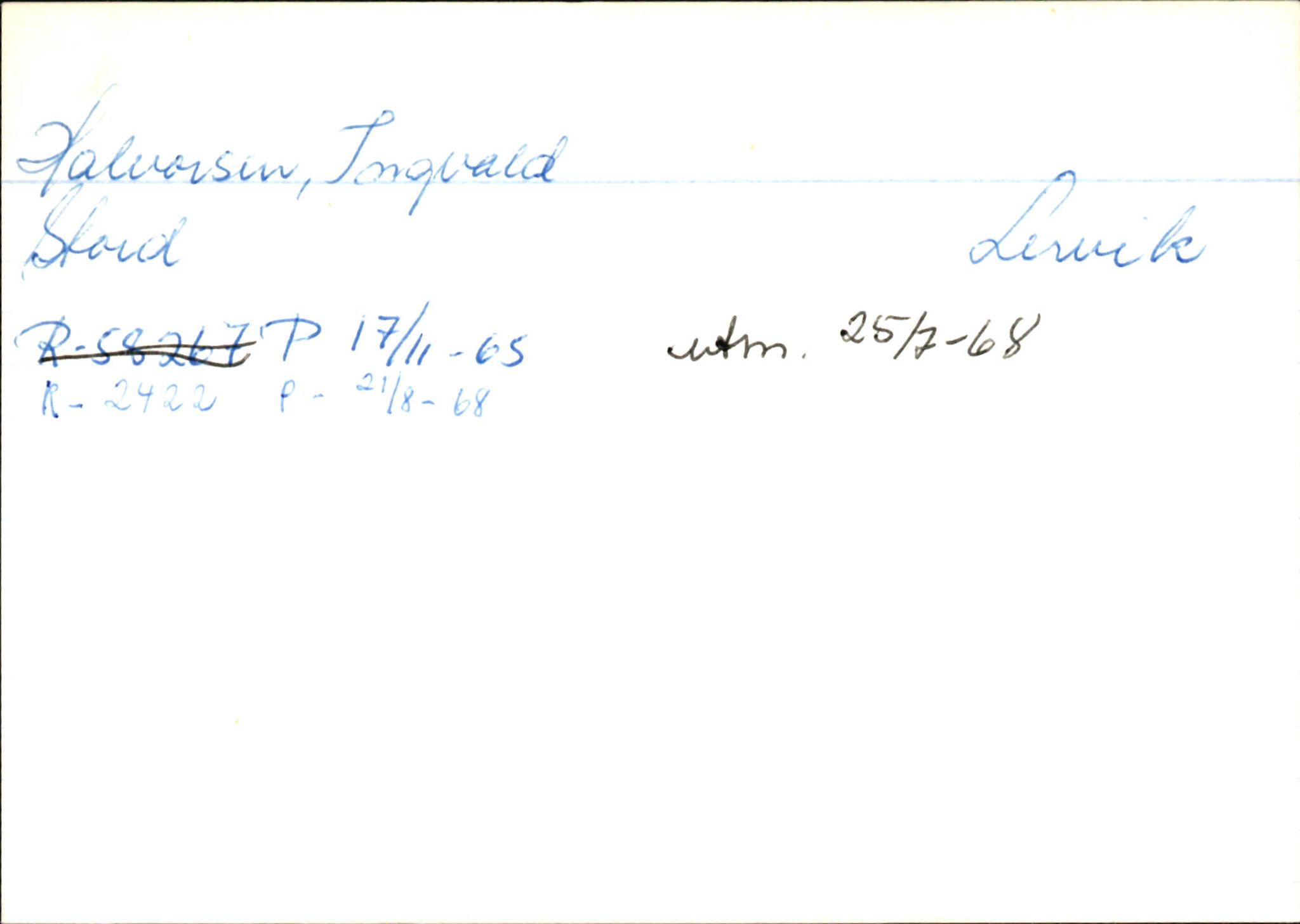 Statens vegvesen, Hordaland vegkontor, AV/SAB-A-5201/2/Ha/L0018: R-eierkort H, 1920-1971, s. 351