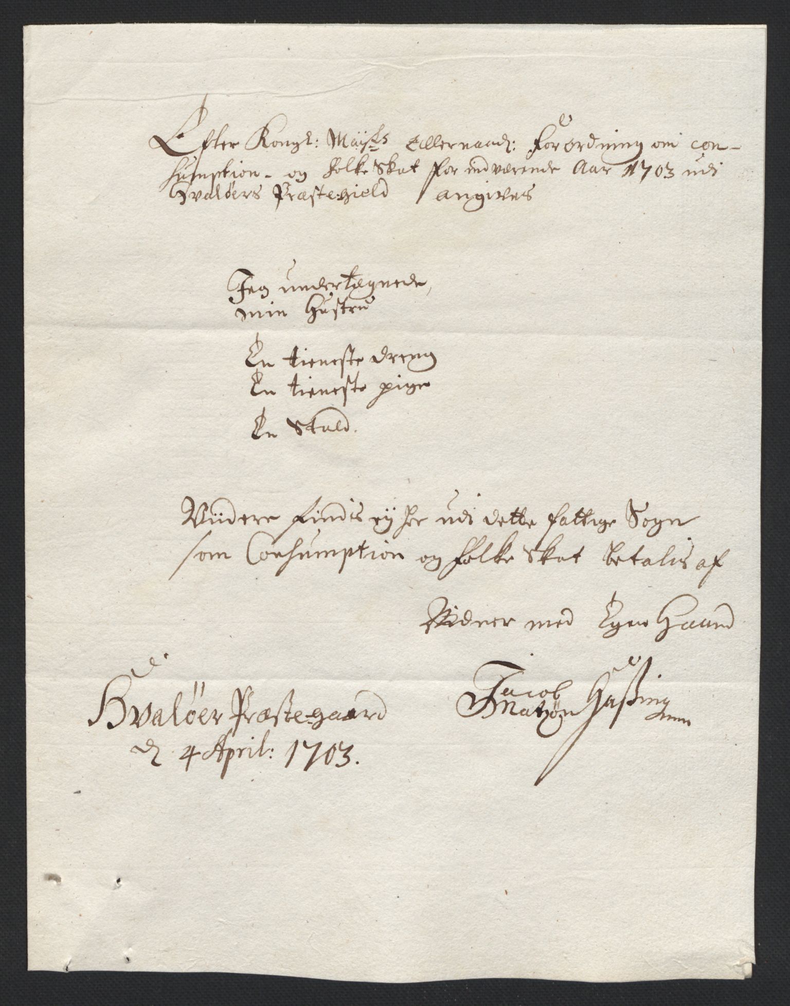 Rentekammeret inntil 1814, Reviderte regnskaper, Fogderegnskap, AV/RA-EA-4092/R04/L0132: Fogderegnskap Moss, Onsøy, Tune, Veme og Åbygge, 1703-1704, s. 91