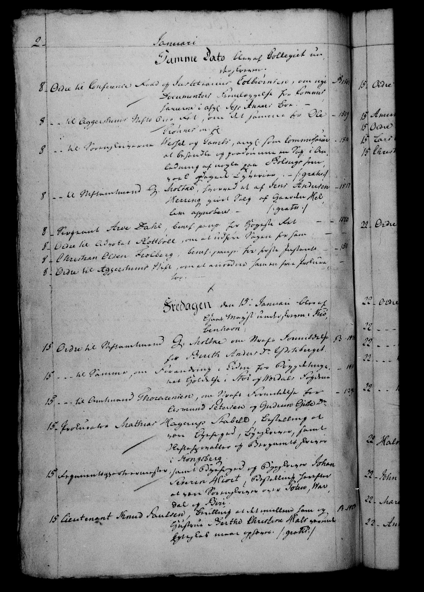 Danske Kanselli 1800-1814, AV/RA-EA-3024/H/Hf/Hfb/Hfbc/L0003: Underskrivelsesbok m. register, 1802, s. 2