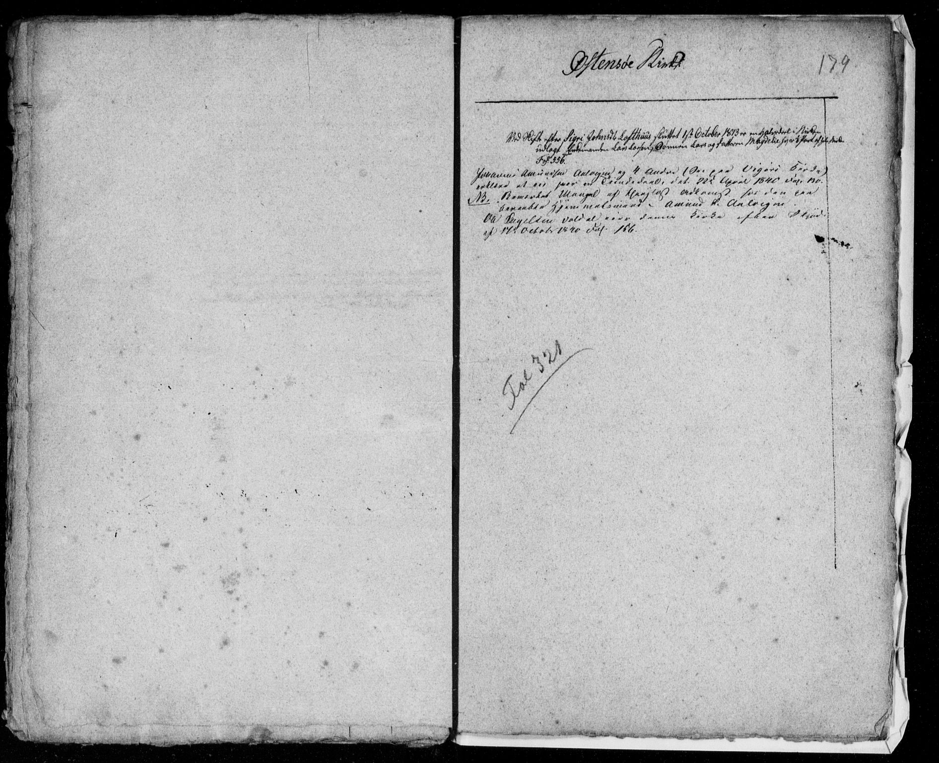 Hardanger og Voss sorenskriveri, SAB/A-2501/2/2A/2Aa/L0026: Panteregister nr. II.A.a.26, 1800-1850, s. 179
