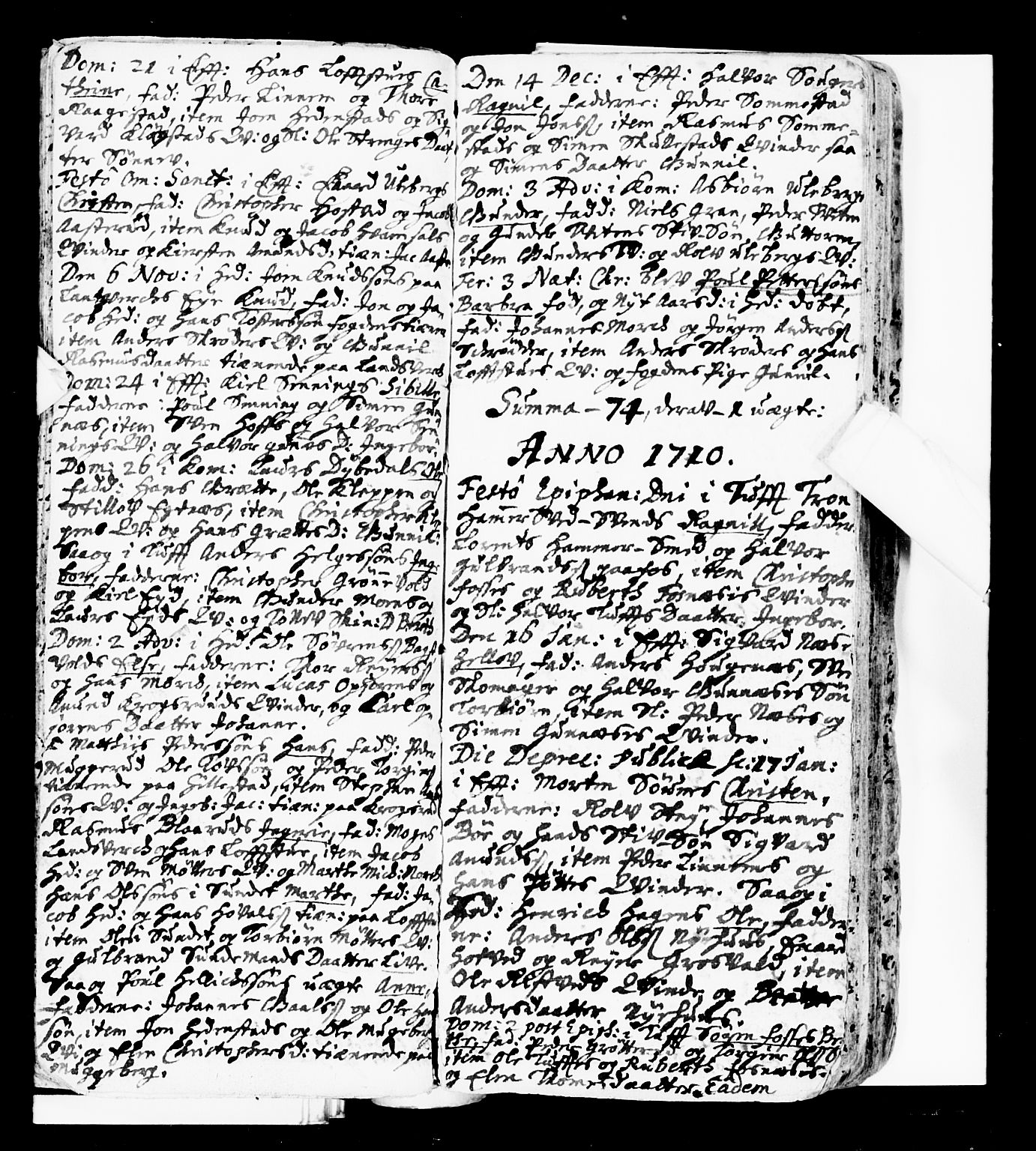 Sandsvær kirkebøker, SAKO/A-244/F/Fa/L0001: Ministerialbok nr. I 1, 1665-1725, s. 62