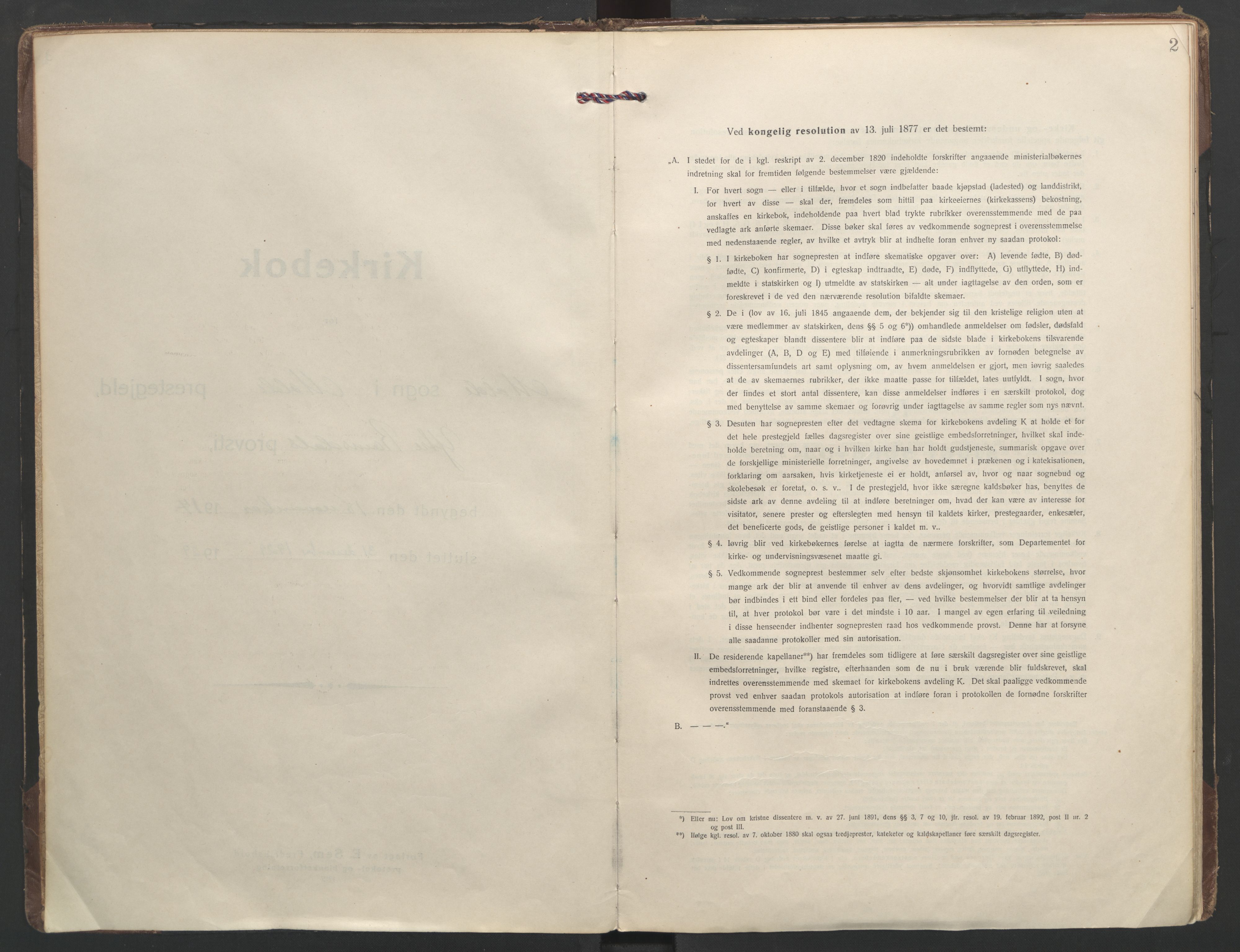 Ministerialprotokoller, klokkerbøker og fødselsregistre - Møre og Romsdal, AV/SAT-A-1454/558/L0696: Ministerialbok nr. 558A10, 1917-1929, s. 2