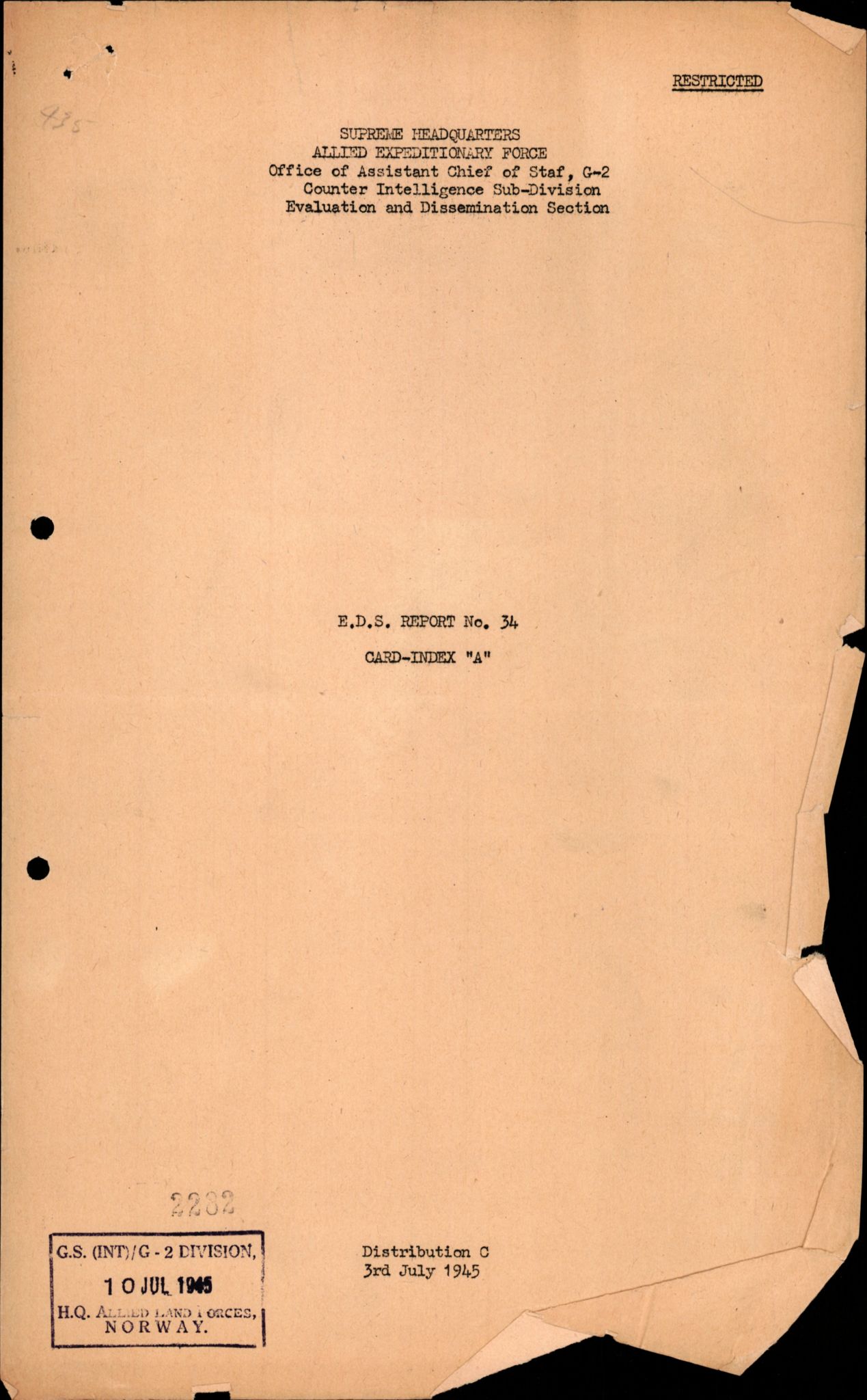 Forsvarets Overkommando. 2 kontor. Arkiv 11.4. Spredte tyske arkivsaker, AV/RA-RAFA-7031/D/Dar/Darc/L0016: FO.II, 1945, s. 929