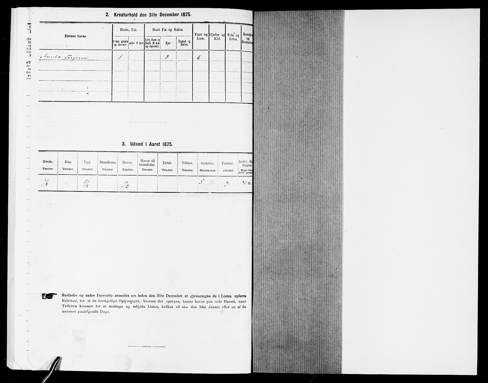 SAK, Folketelling 1875 for 0919P Froland prestegjeld, 1875, s. 120