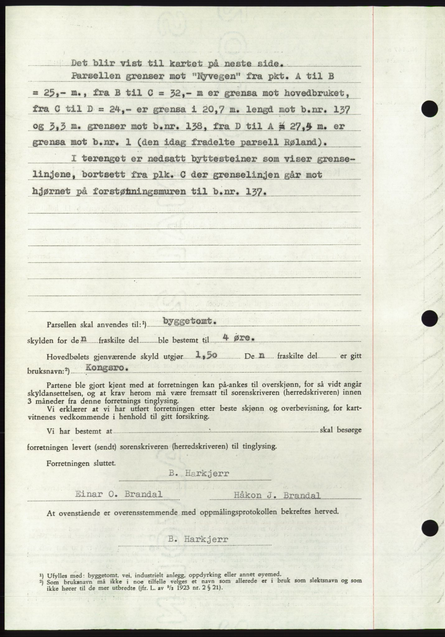 Søre Sunnmøre sorenskriveri, AV/SAT-A-4122/1/2/2C/L0104: Pantebok nr. 30A, 1956-1956, Dagboknr: 1661/1956